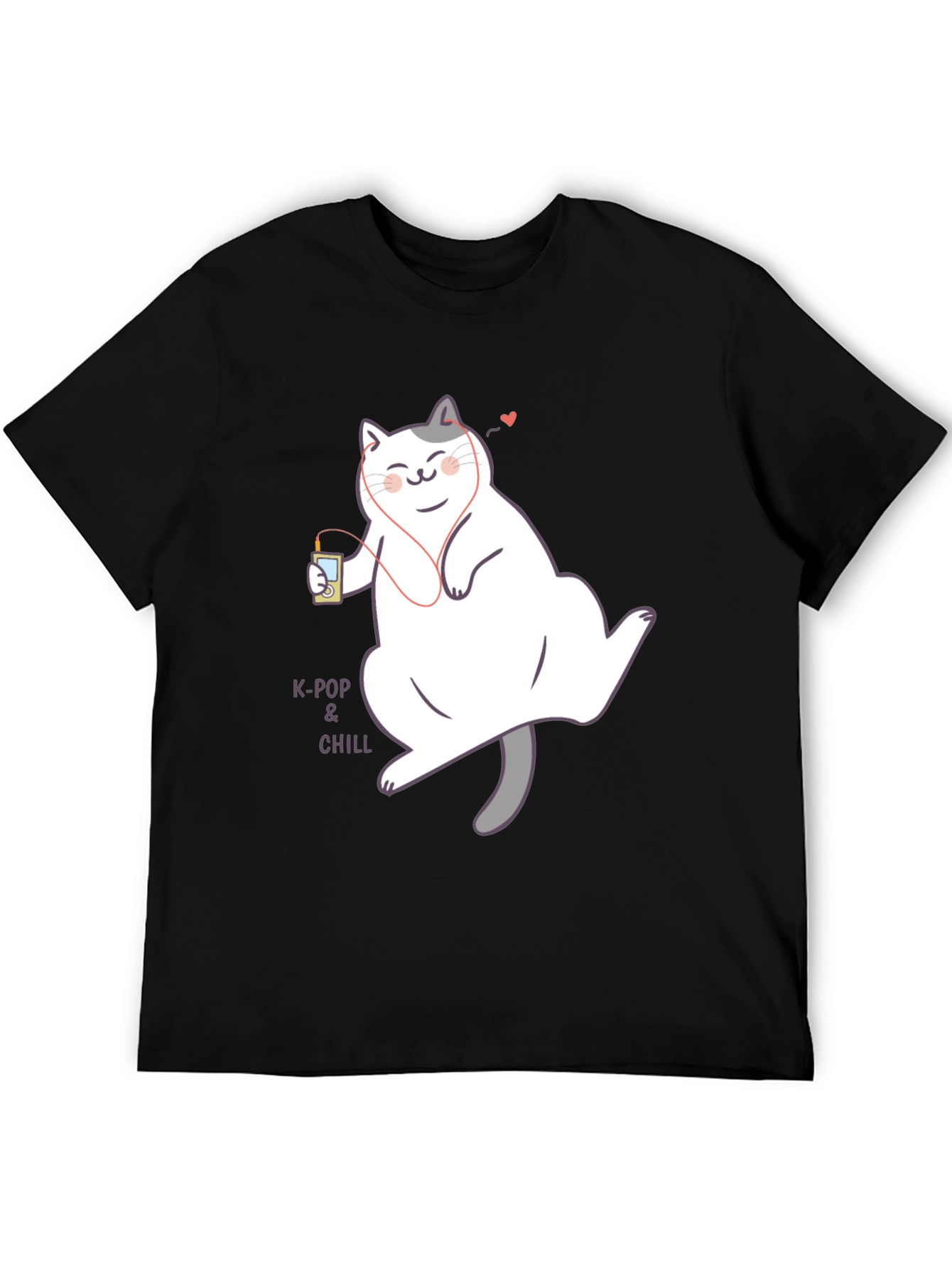 K-Pop & Chill Cat T-Shirt
