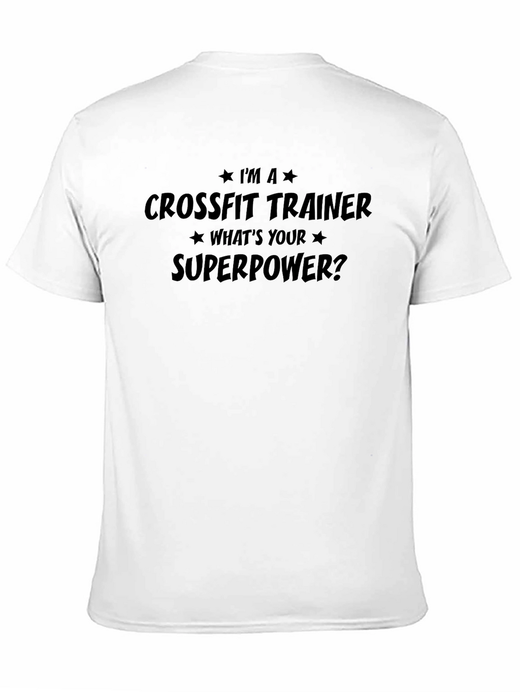 Crossfit Trainer Superpower Graphic Tee