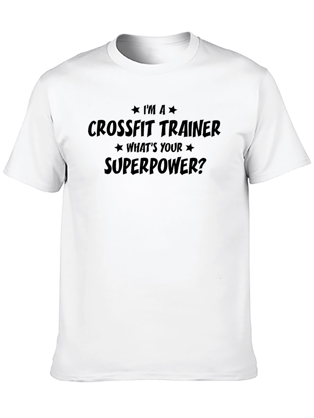 Crossfit Trainer Superpower Graphic Tee