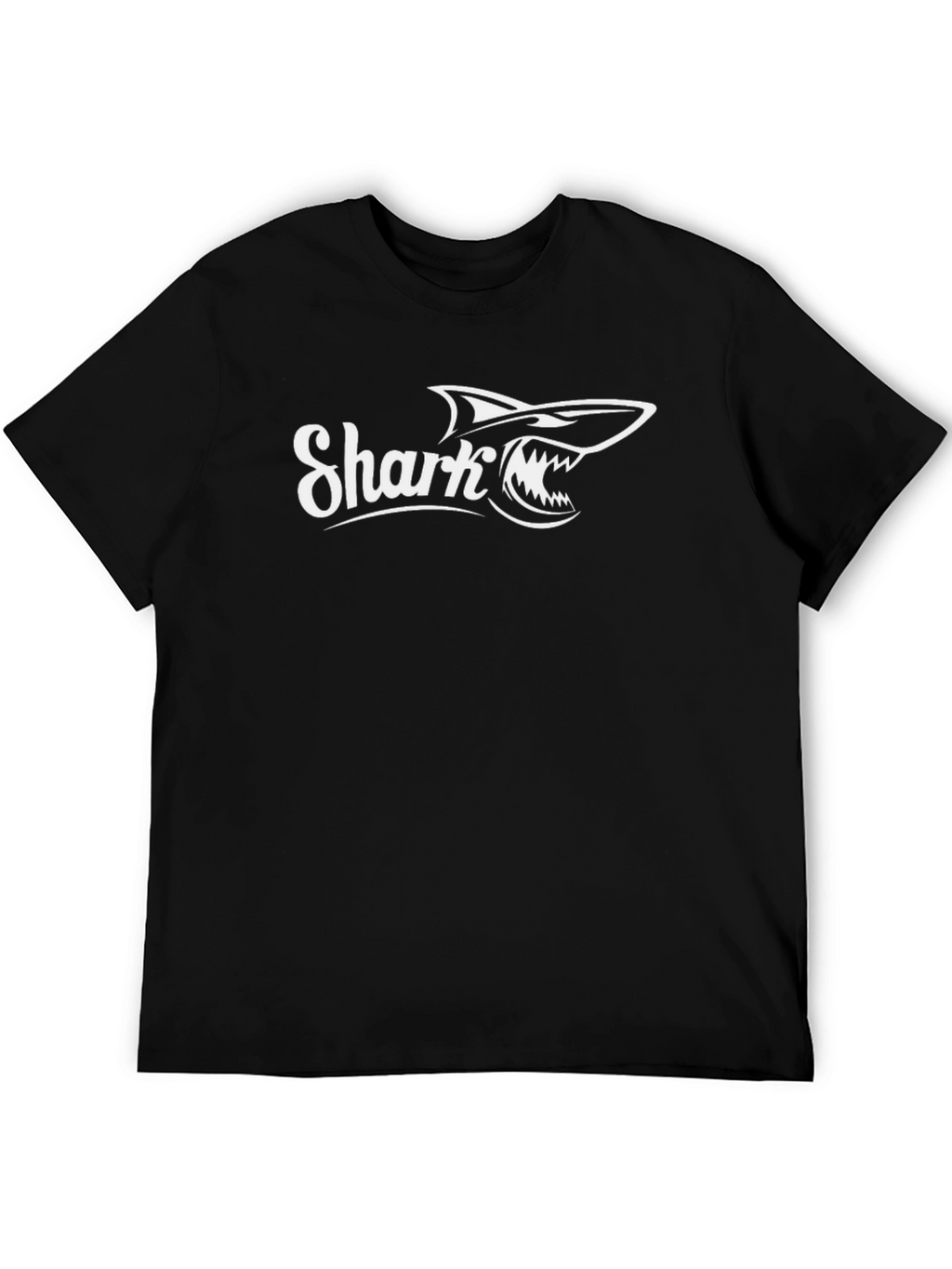 Shark Graphic Black T-Shirt