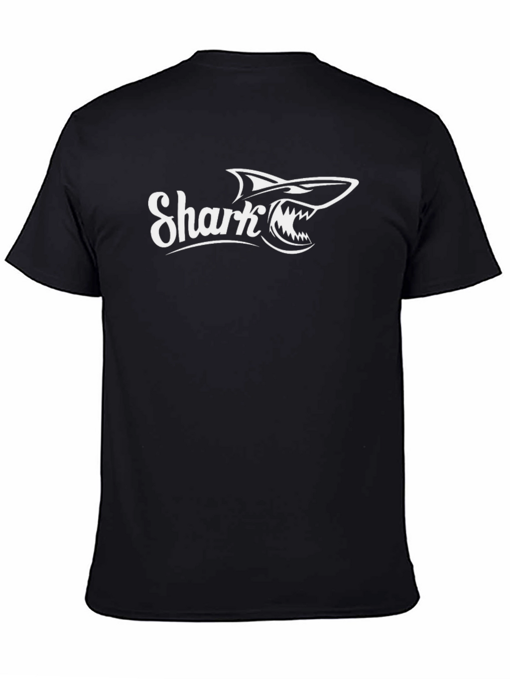 Shark Graphic Black T-Shirt