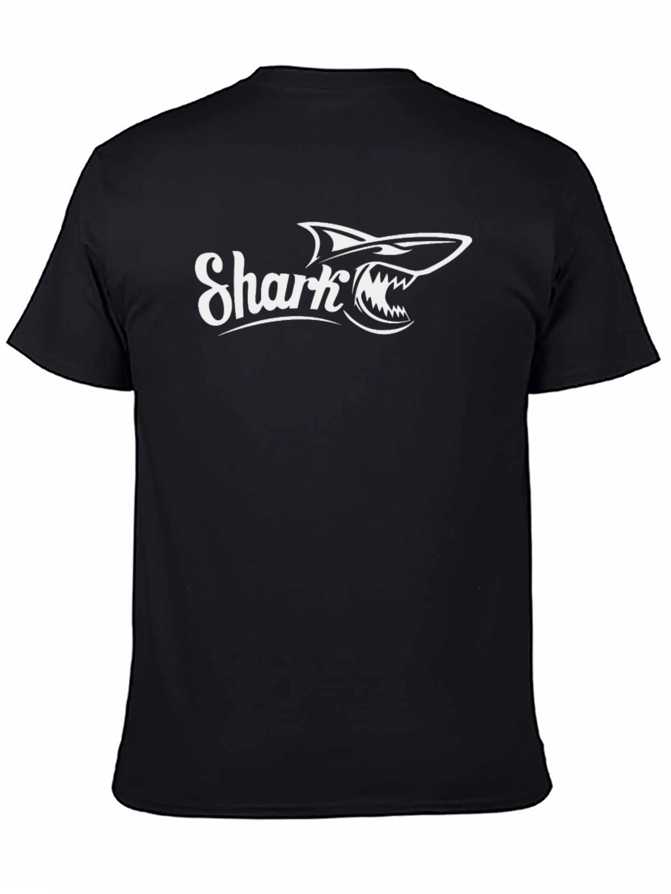 Shark Graphic Black T-Shirt