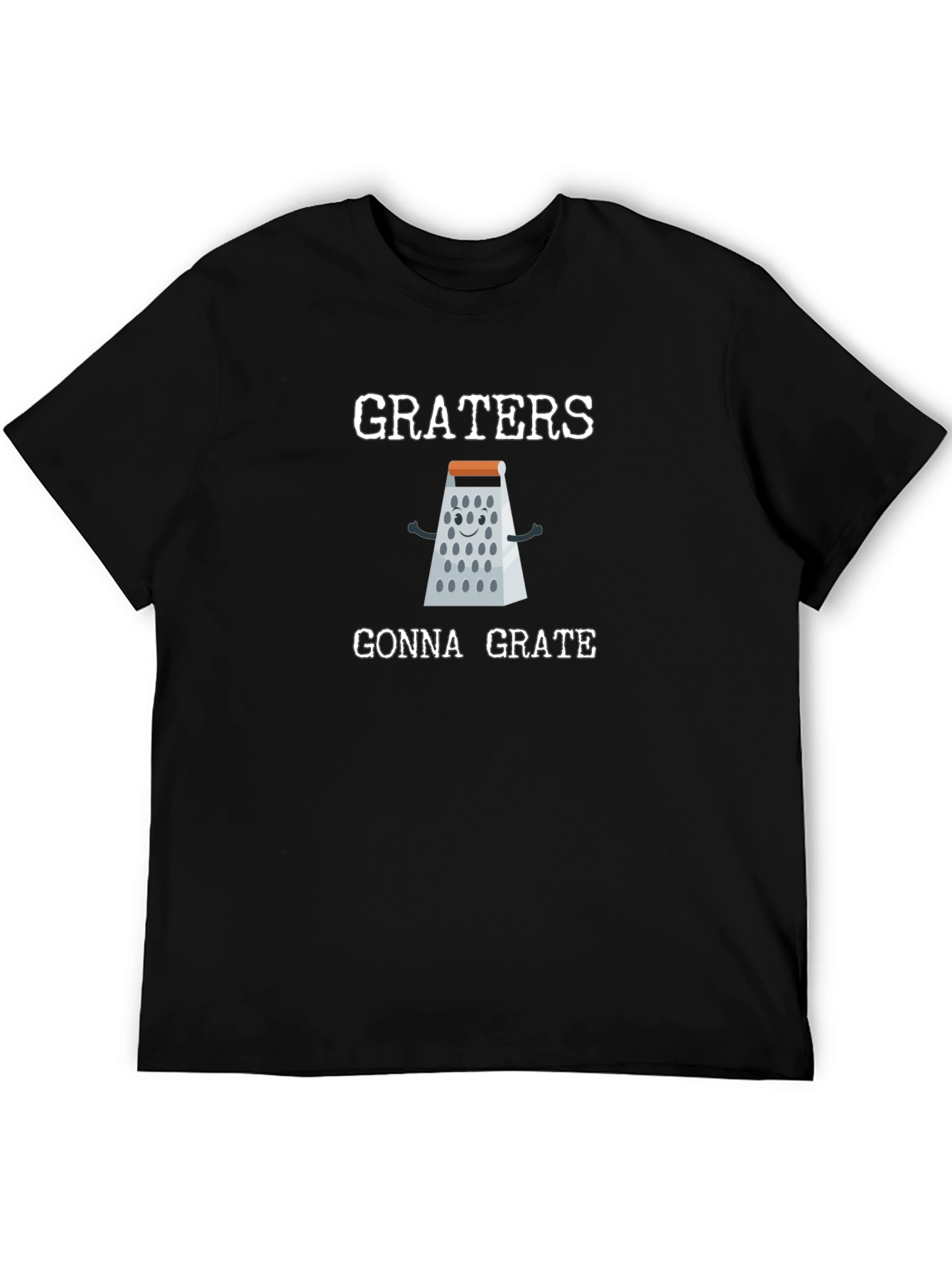 Funny Graters Gonna Grate Black T-Shirt