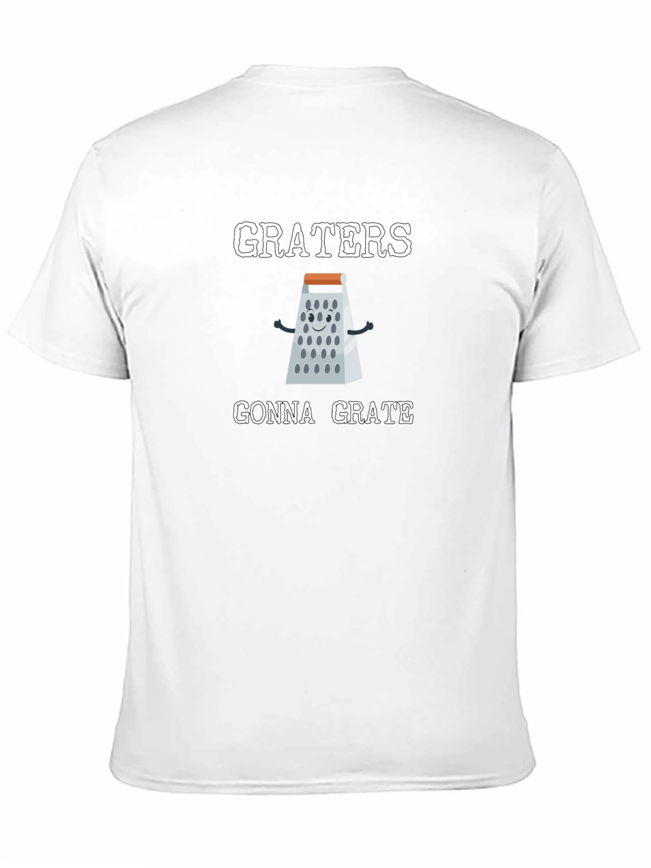 Funny Graters Gonna Grate Black T-Shirt