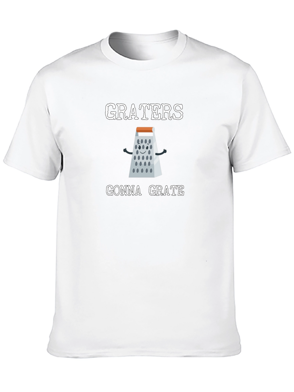 Funny Graters Gonna Grate Black T-Shirt