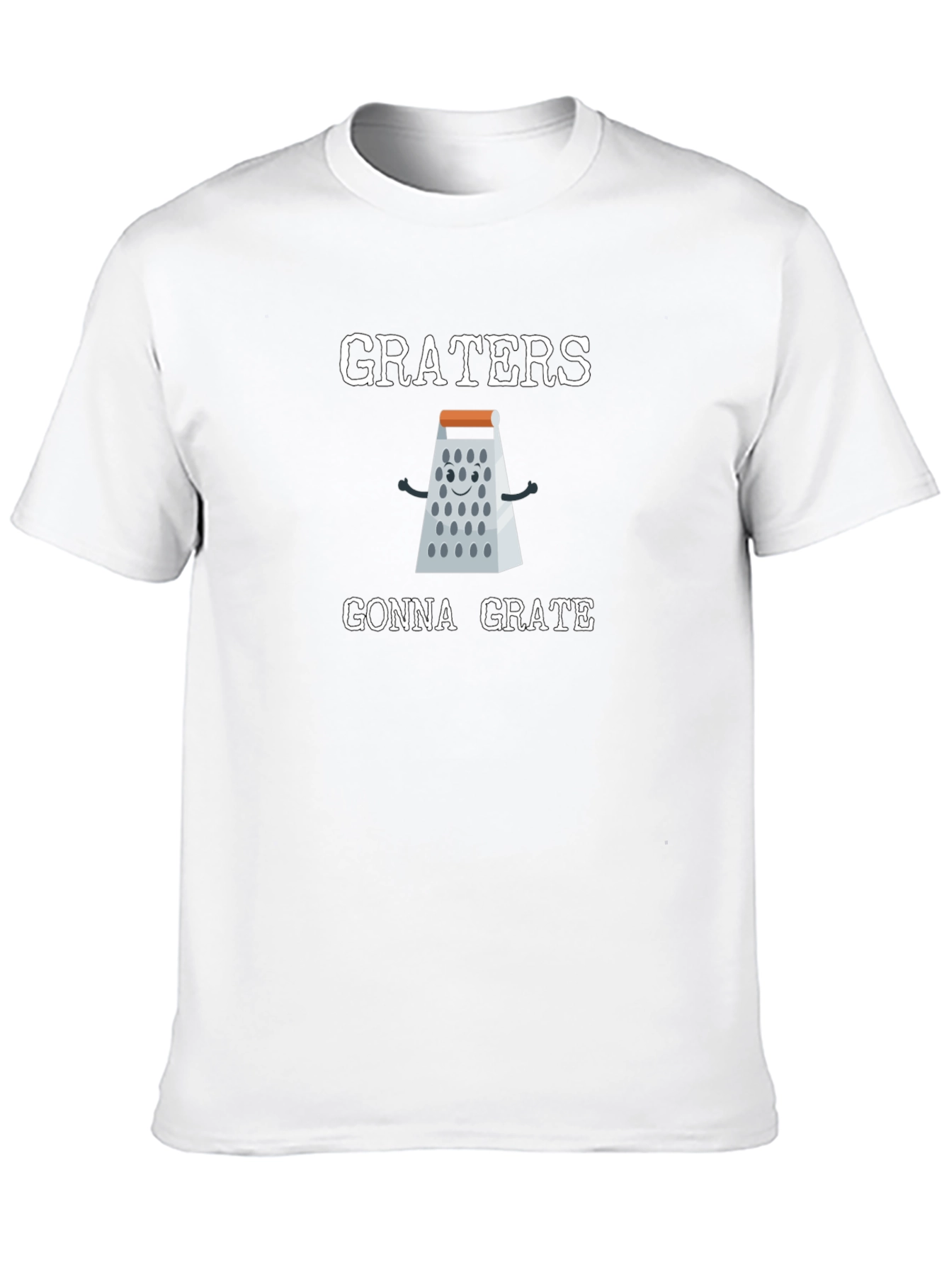 Funny Graters Gonna Grate Black T-Shirt