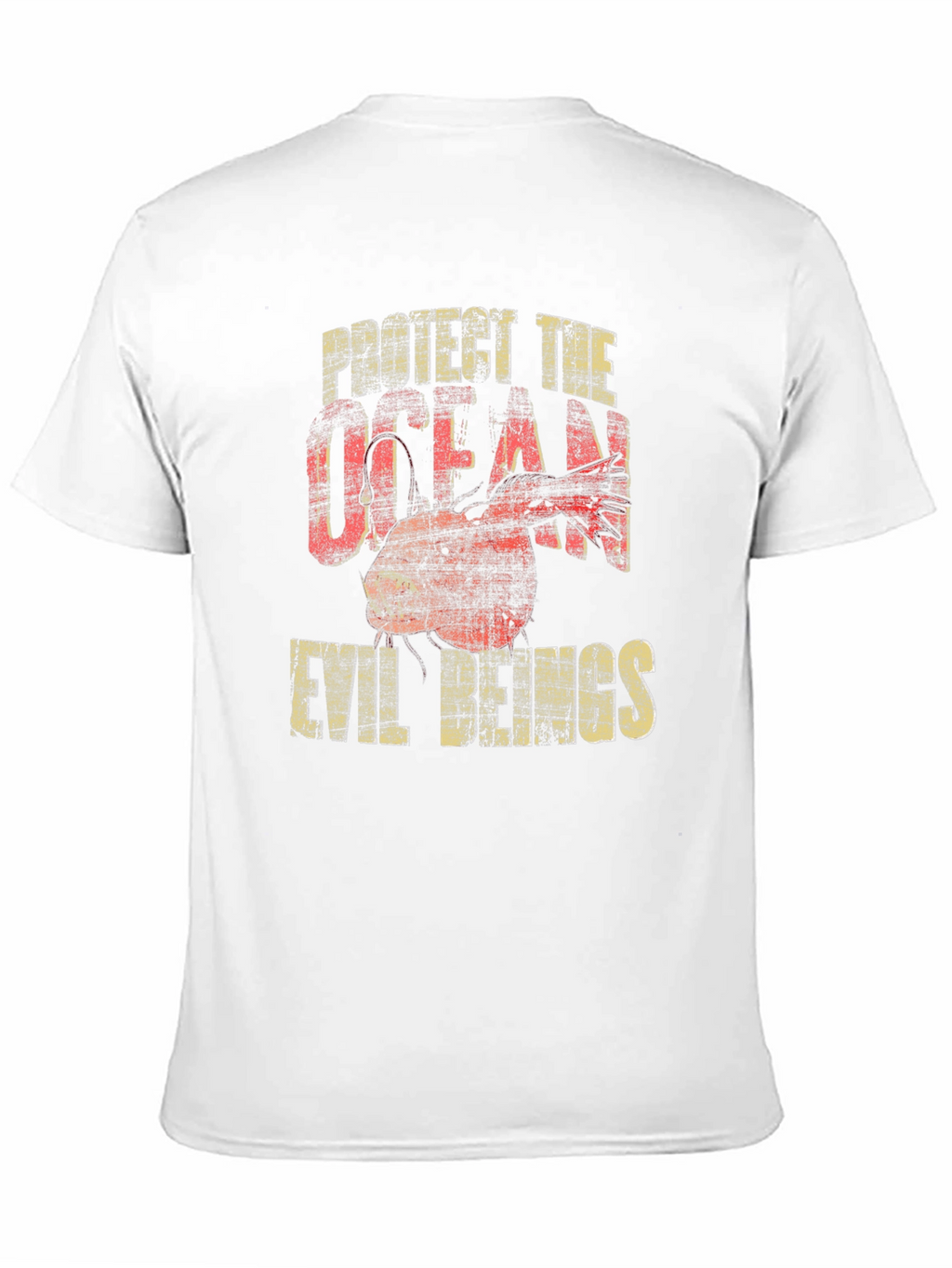 Protect the Ocean Evil Beings Graphic T-Shirt