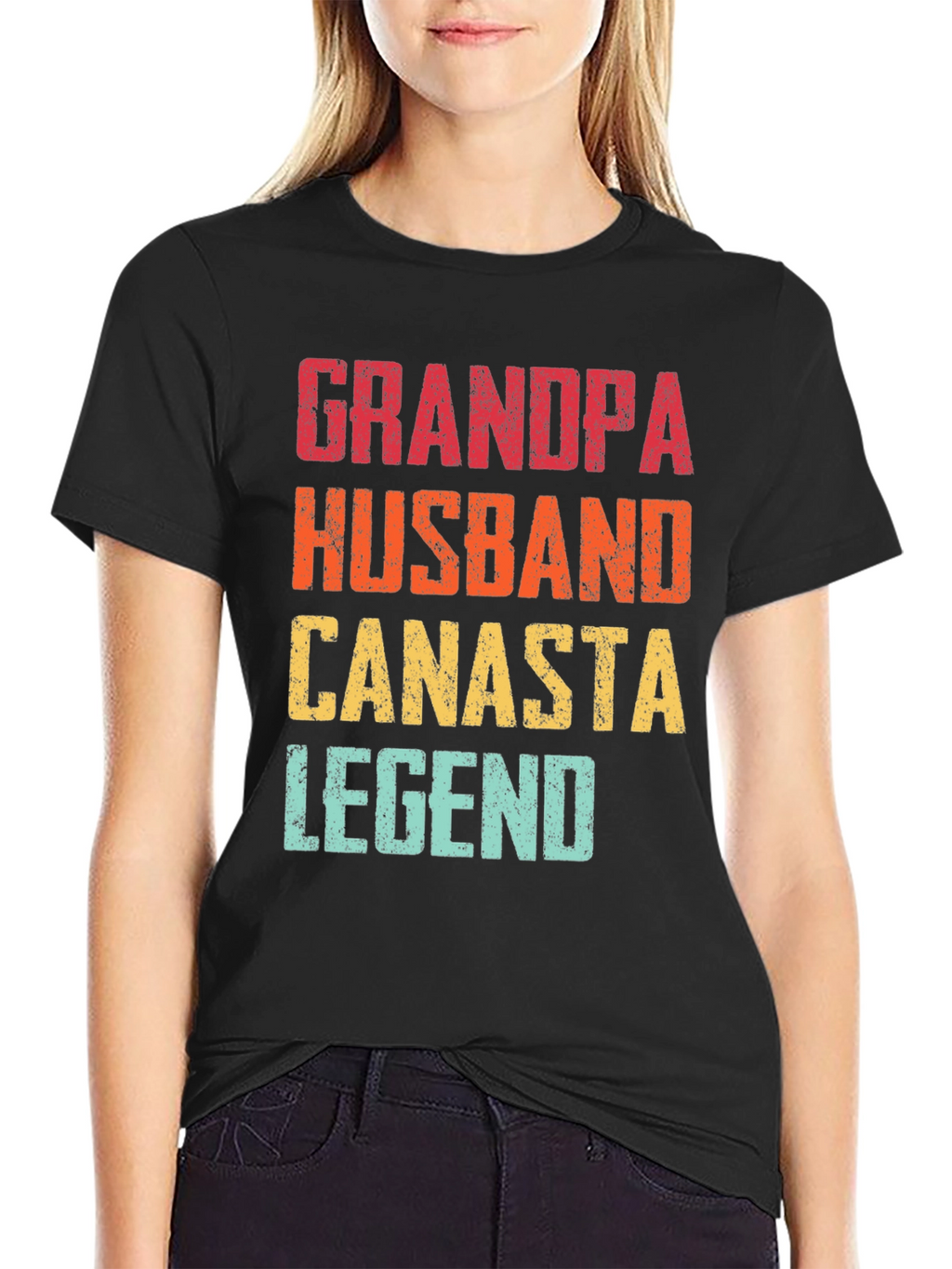 Grandpa Husband Canasta Legend T-Shirt