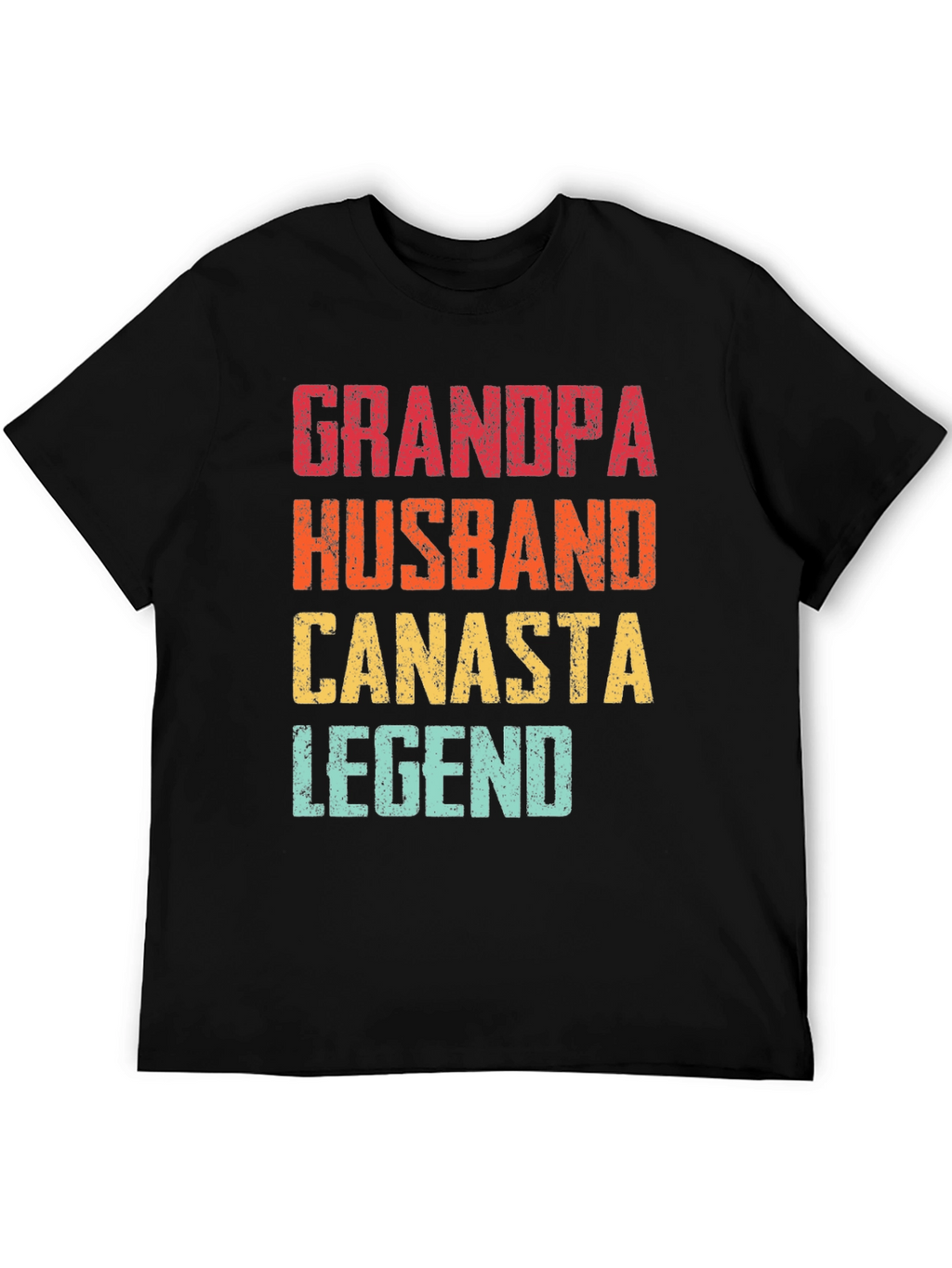 Grandpa Husband Canasta Legend T-Shirt