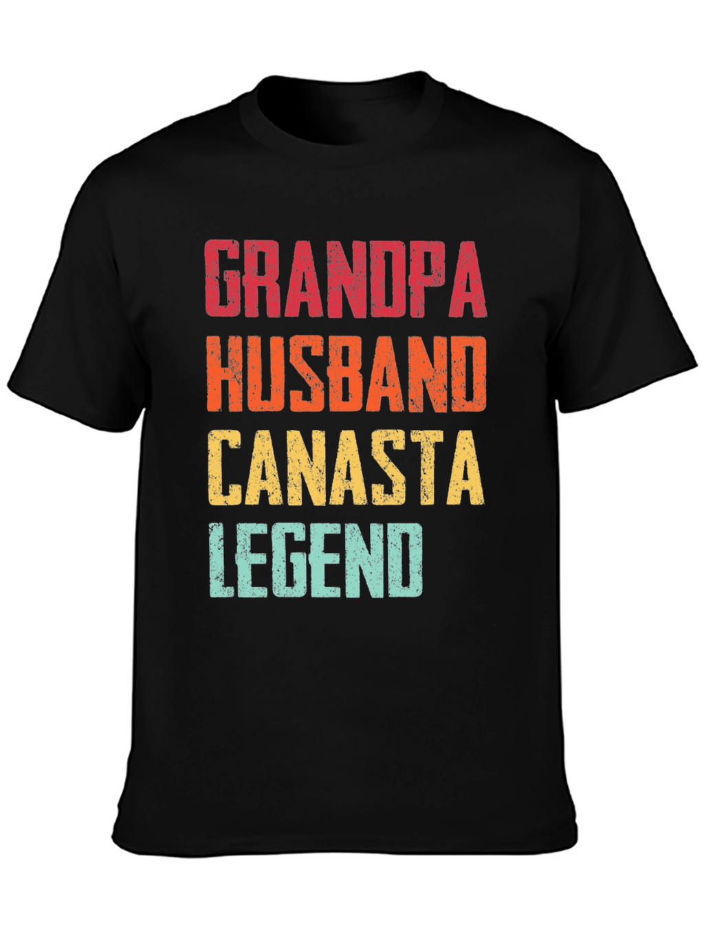 Grandpa Husband Canasta Legend T-Shirt