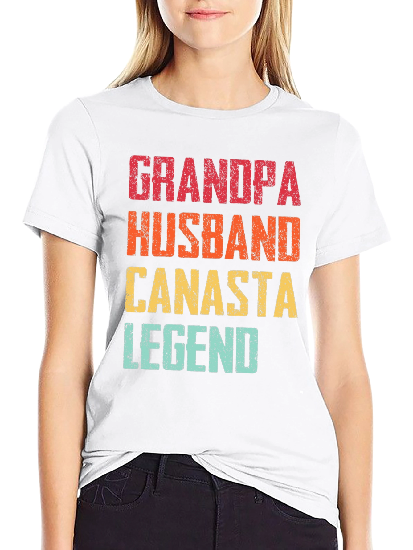 Grandpa Husband Canasta Legend T-Shirt