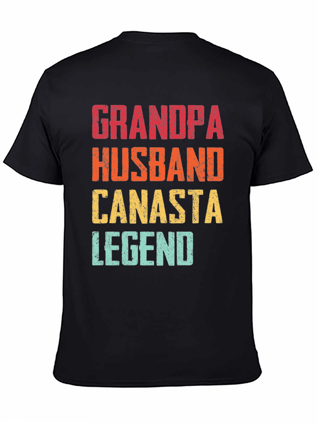 Grandpa Husband Canasta Legend T-Shirt
