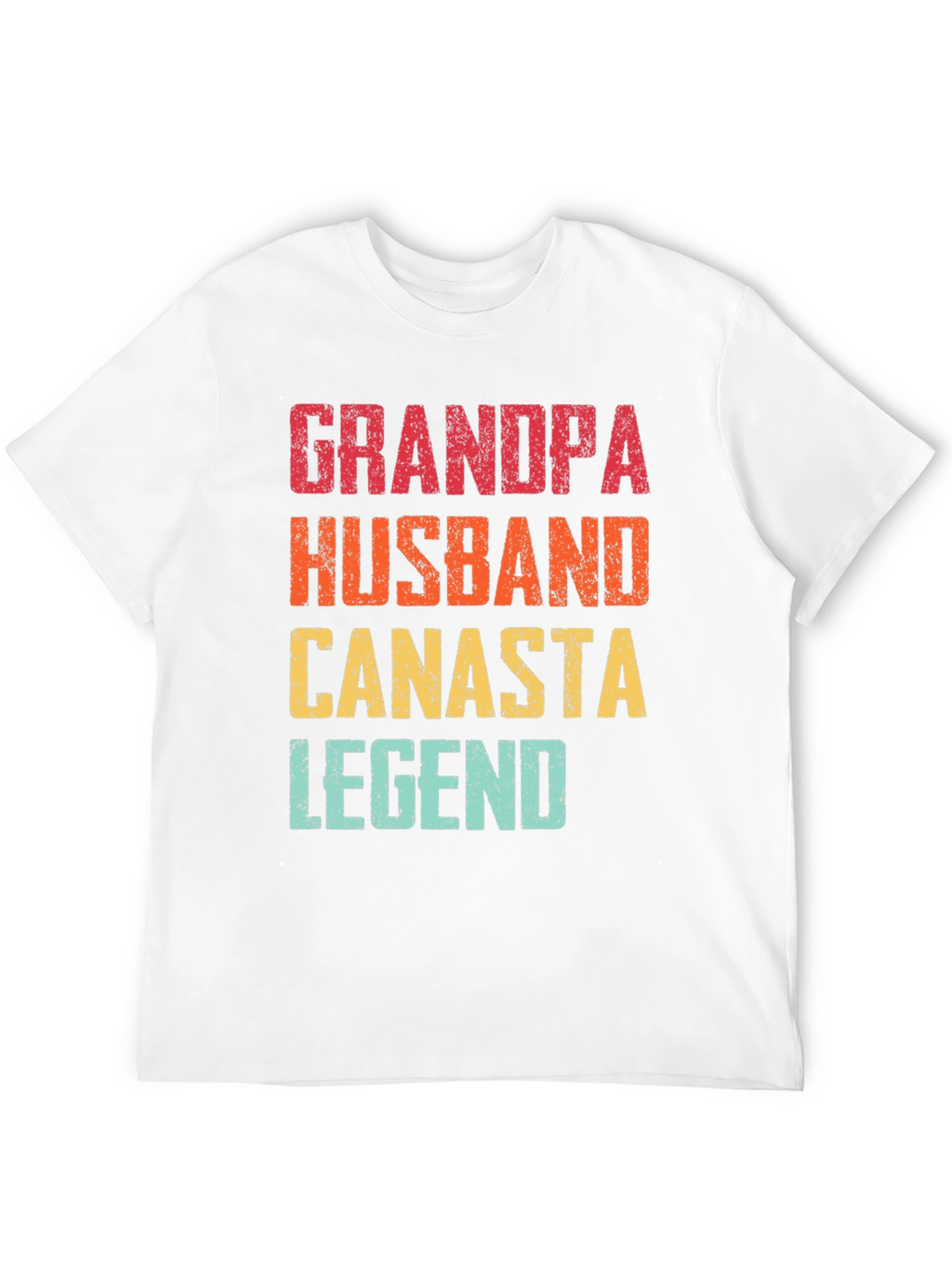 Grandpa Husband Canasta Legend T-Shirt
