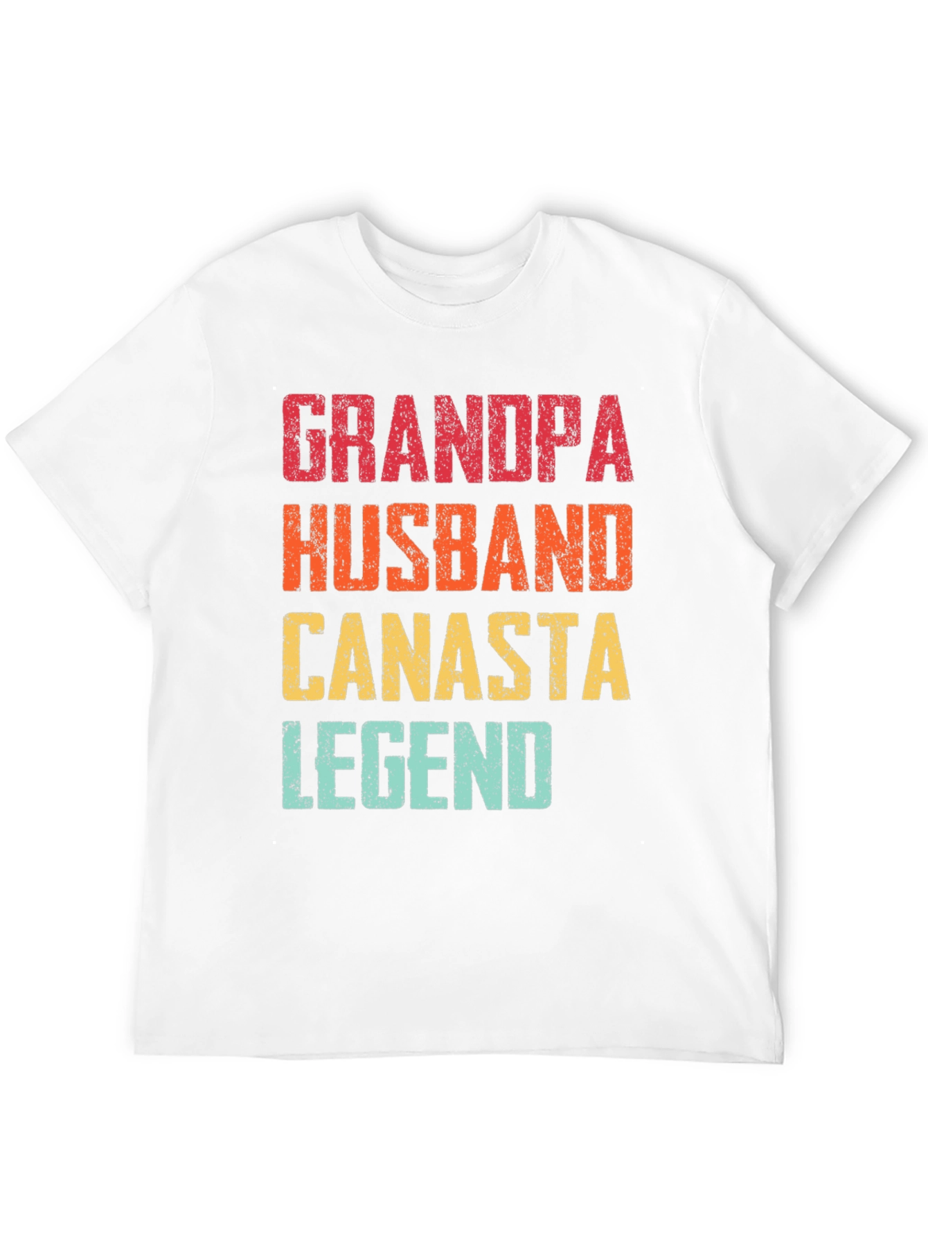 Grandpa Husband Canasta Legend T-Shirt