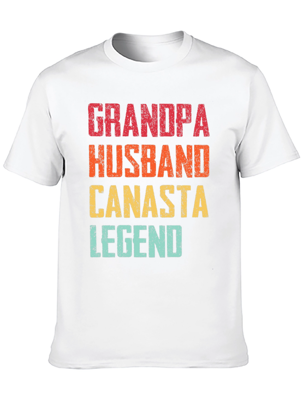 Grandpa Husband Canasta Legend T-Shirt
