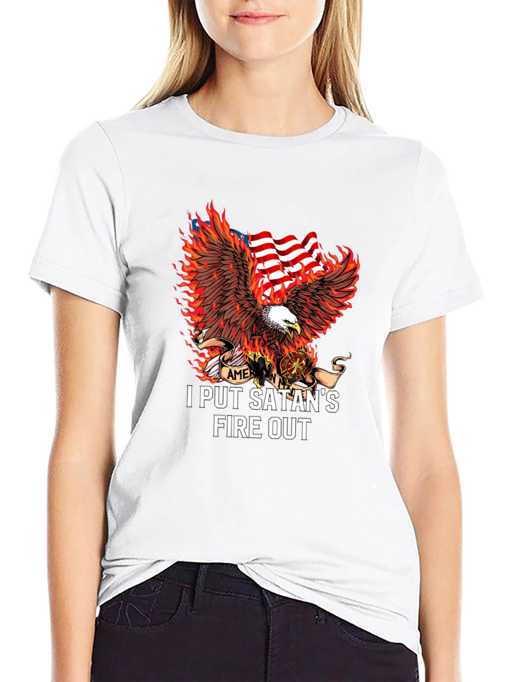I Put Satans Fire Out T-Shirt