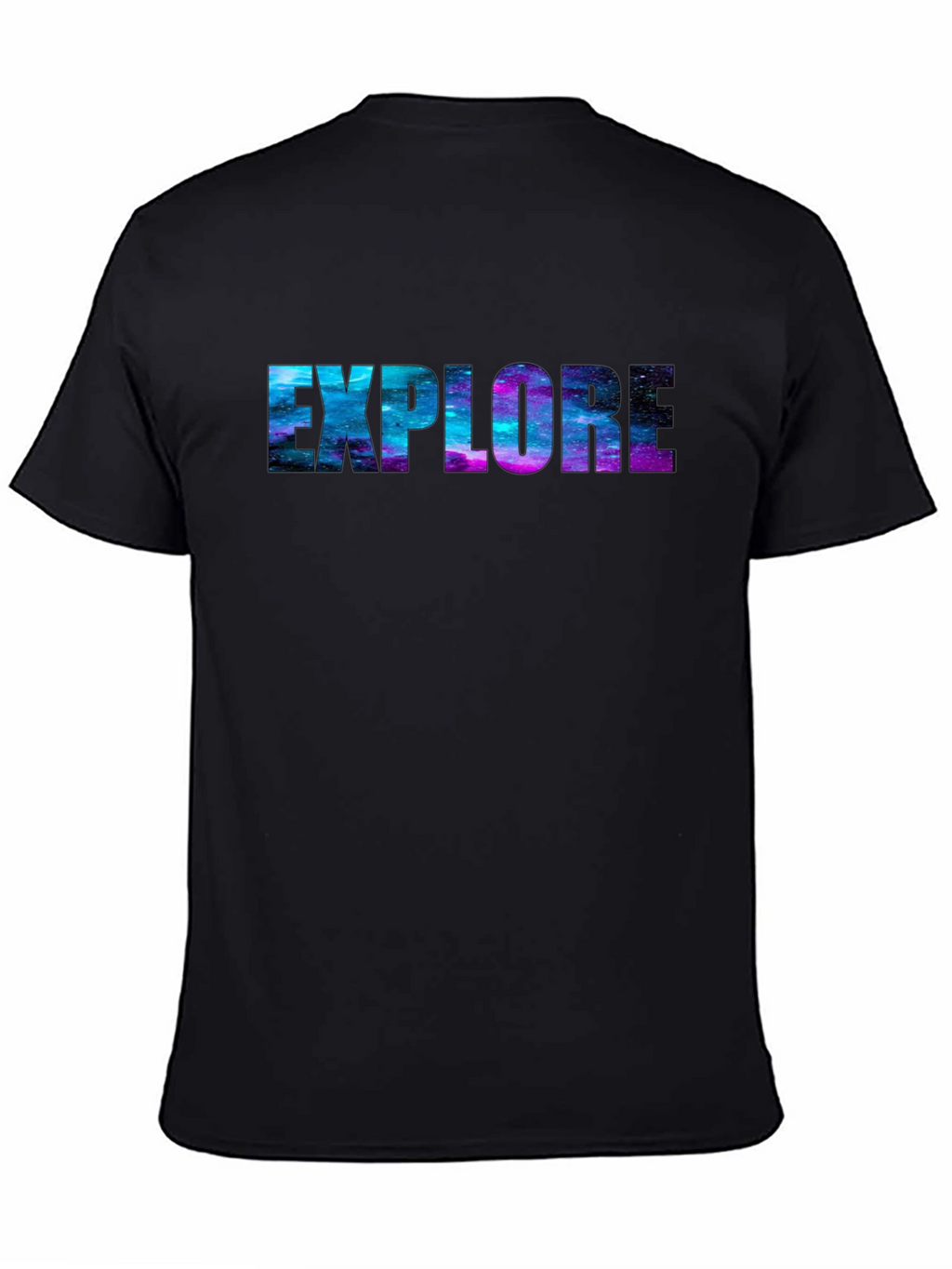 Explore Galaxy Tee - Black Unisex T-Shirt