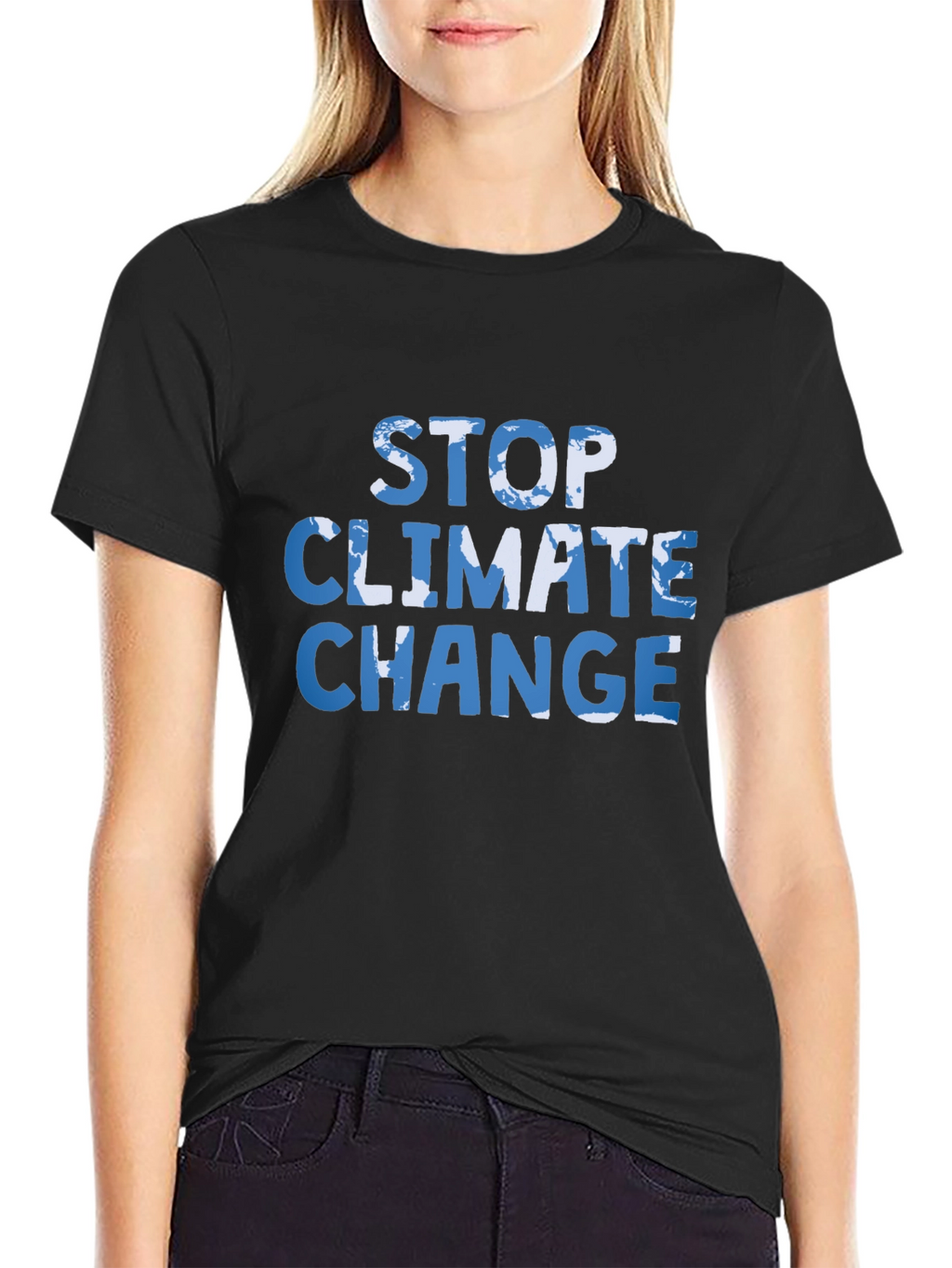 Stop Climate Change Graphic Tee