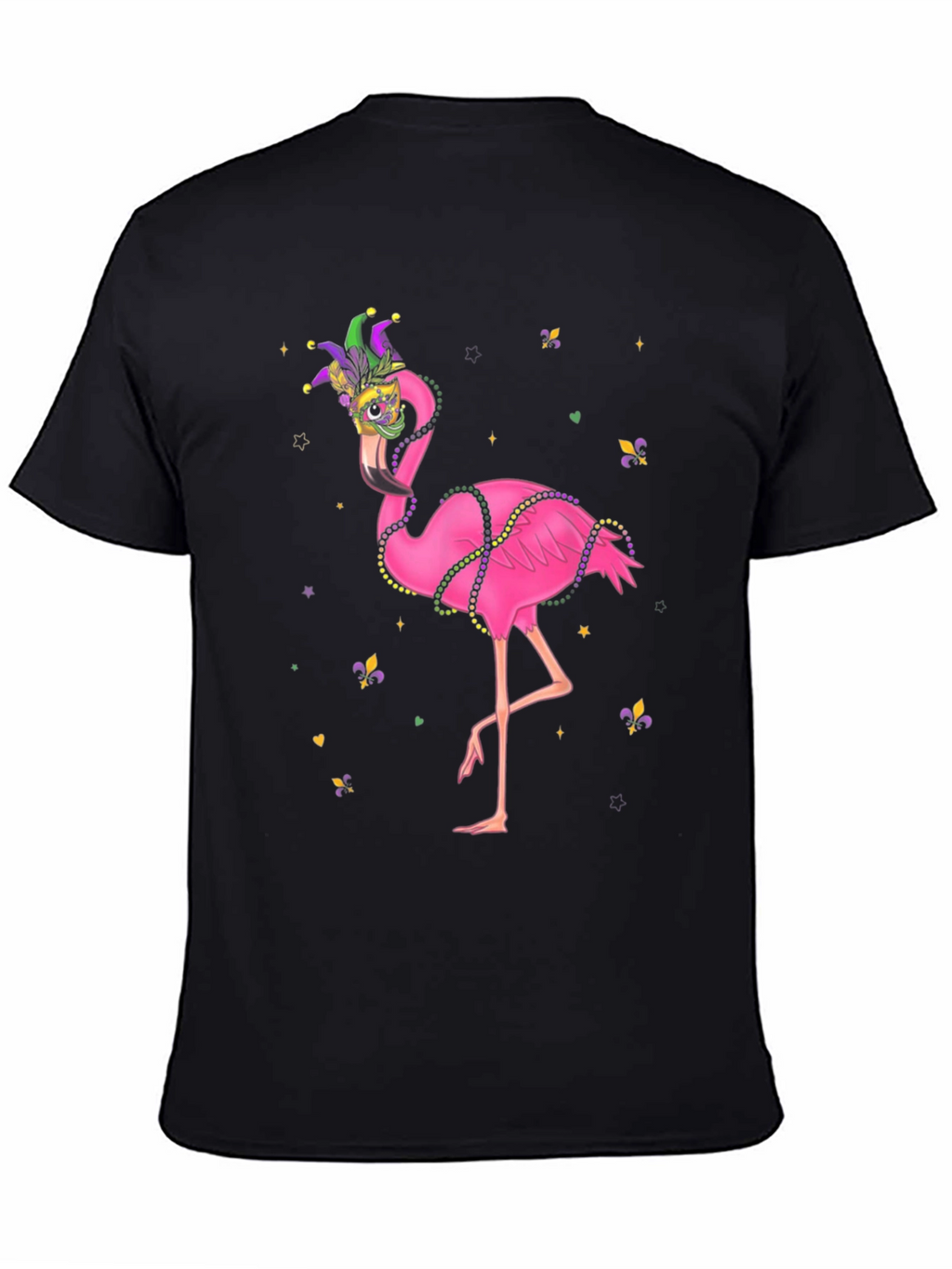 Mardi Gras Flamingo T-Shirt