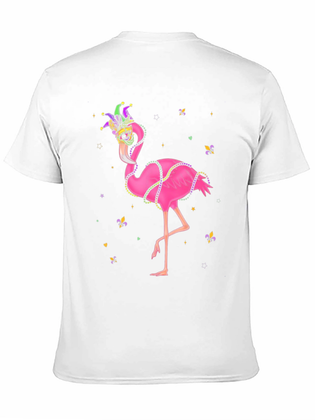 Mardi Gras Flamingo T-Shirt