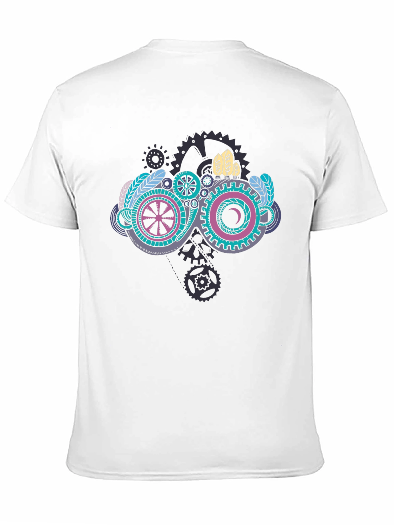 Steampunk Goggles Graphic Black T-Shirt