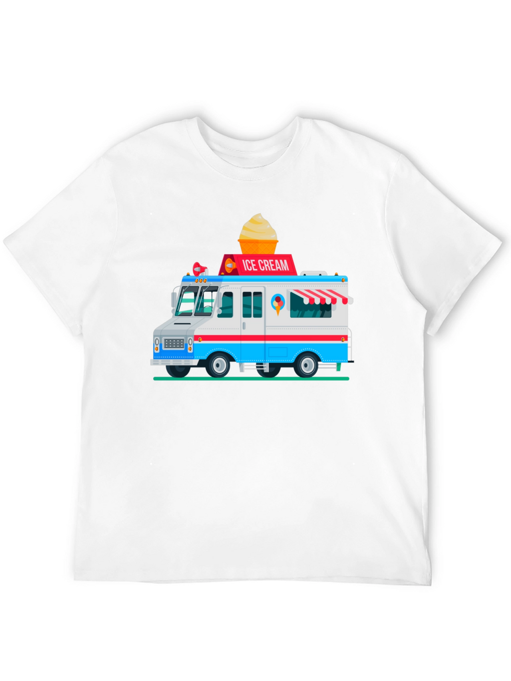 Ice Cream Truck Graphic T-Shirt