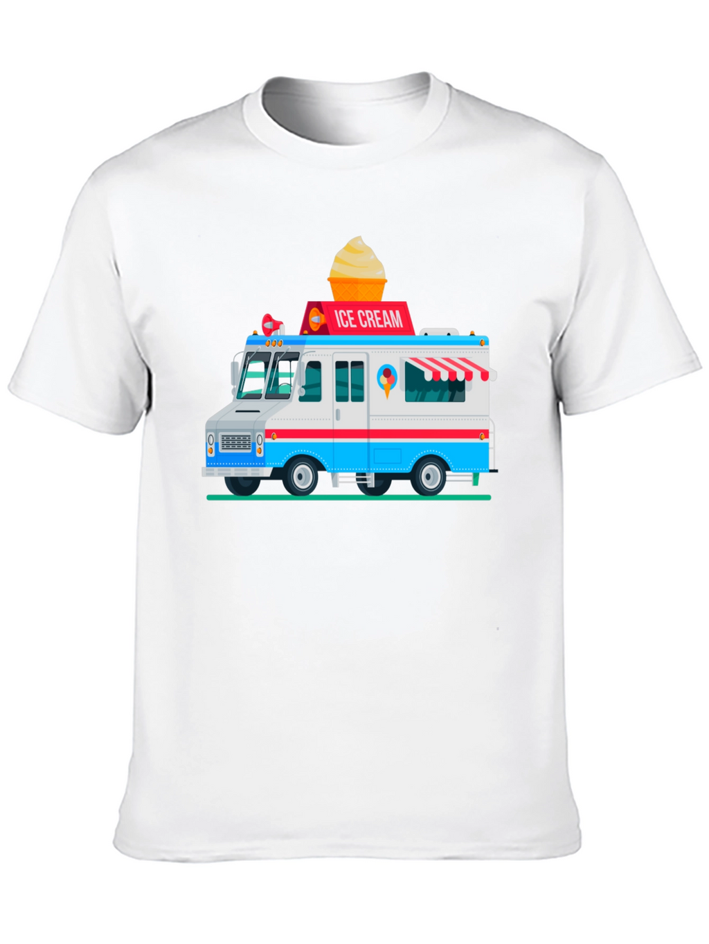 Ice Cream Truck Graphic T-Shirt