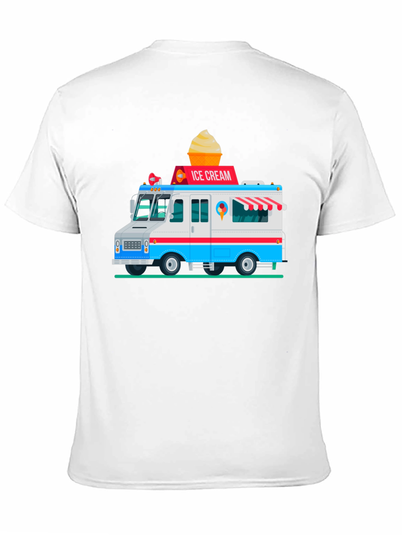Ice Cream Truck Graphic T-Shirt