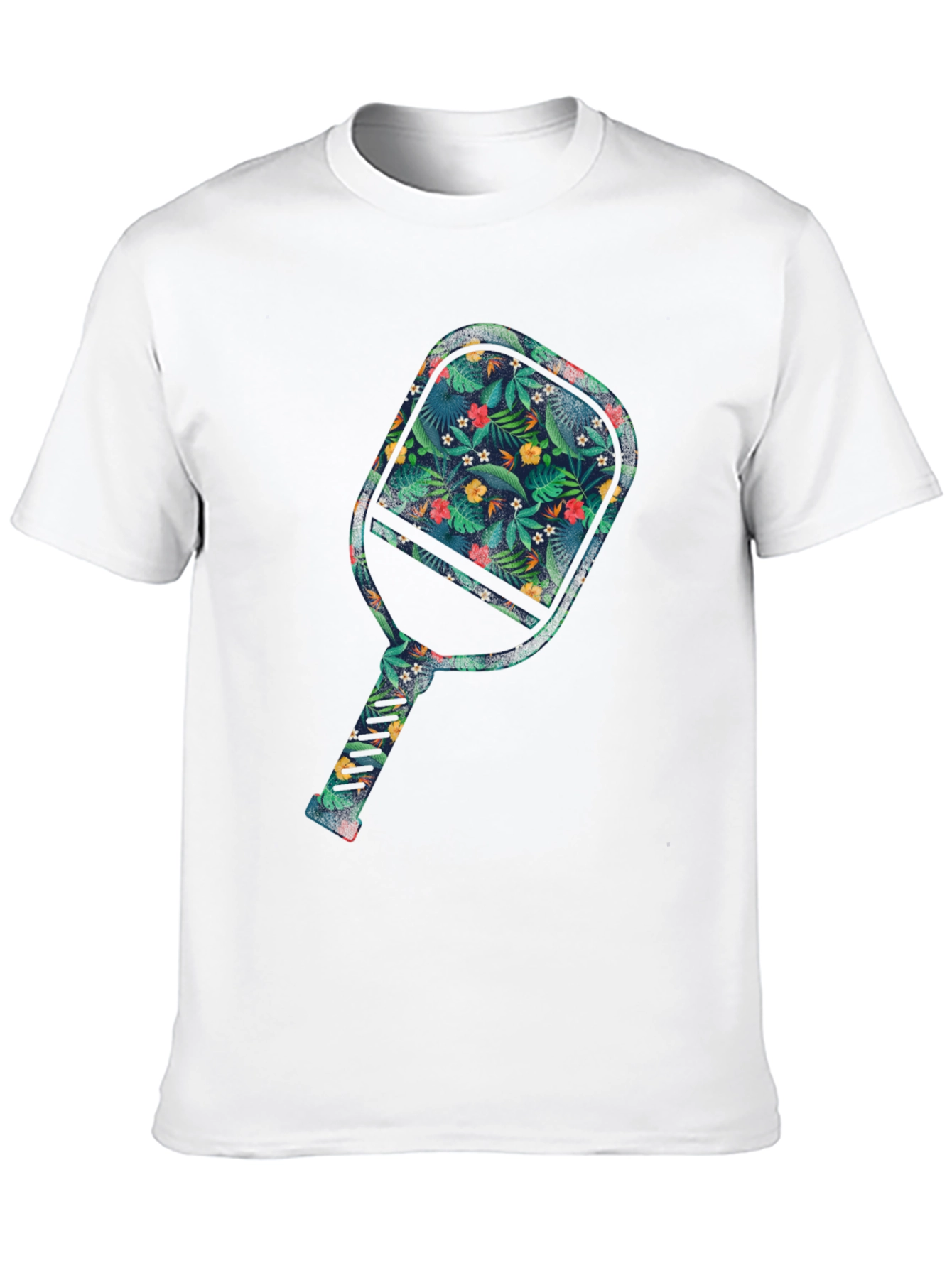 Tropical Paddle Graphic T-Shirt