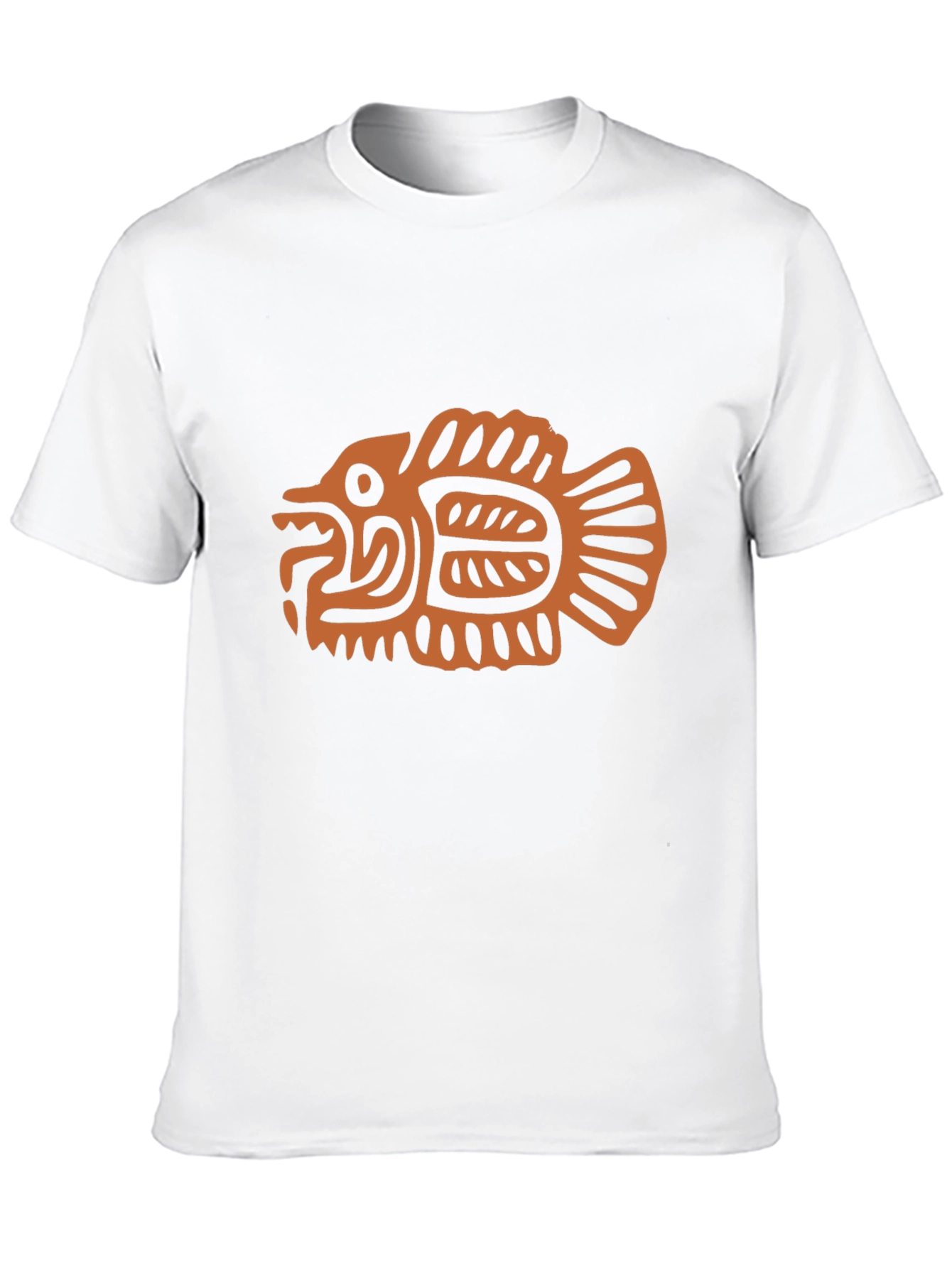 Tribal Fish Graphic Tee - Cool & Unique Design