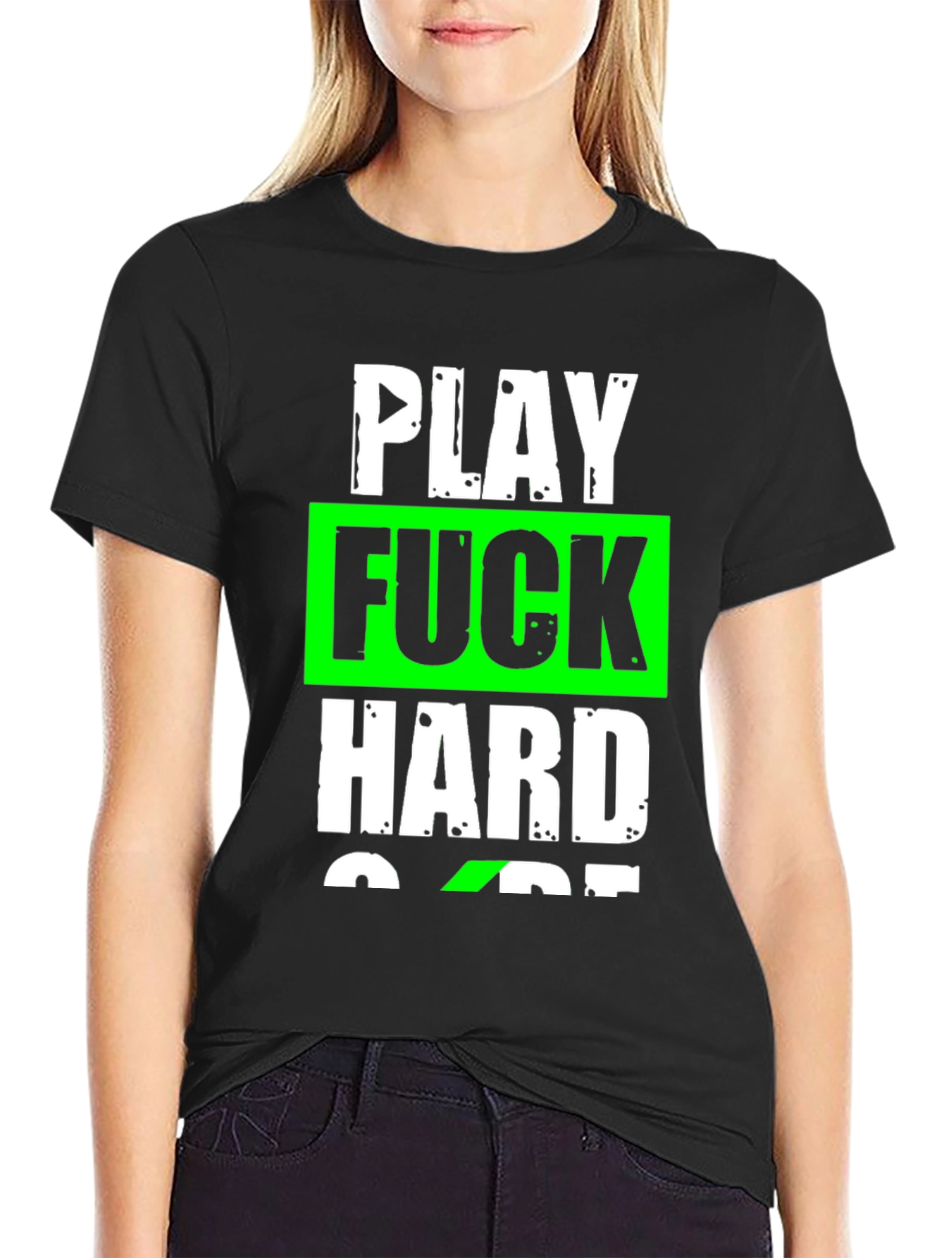 Play Hard T-Shirt - Bold Graphic Tee