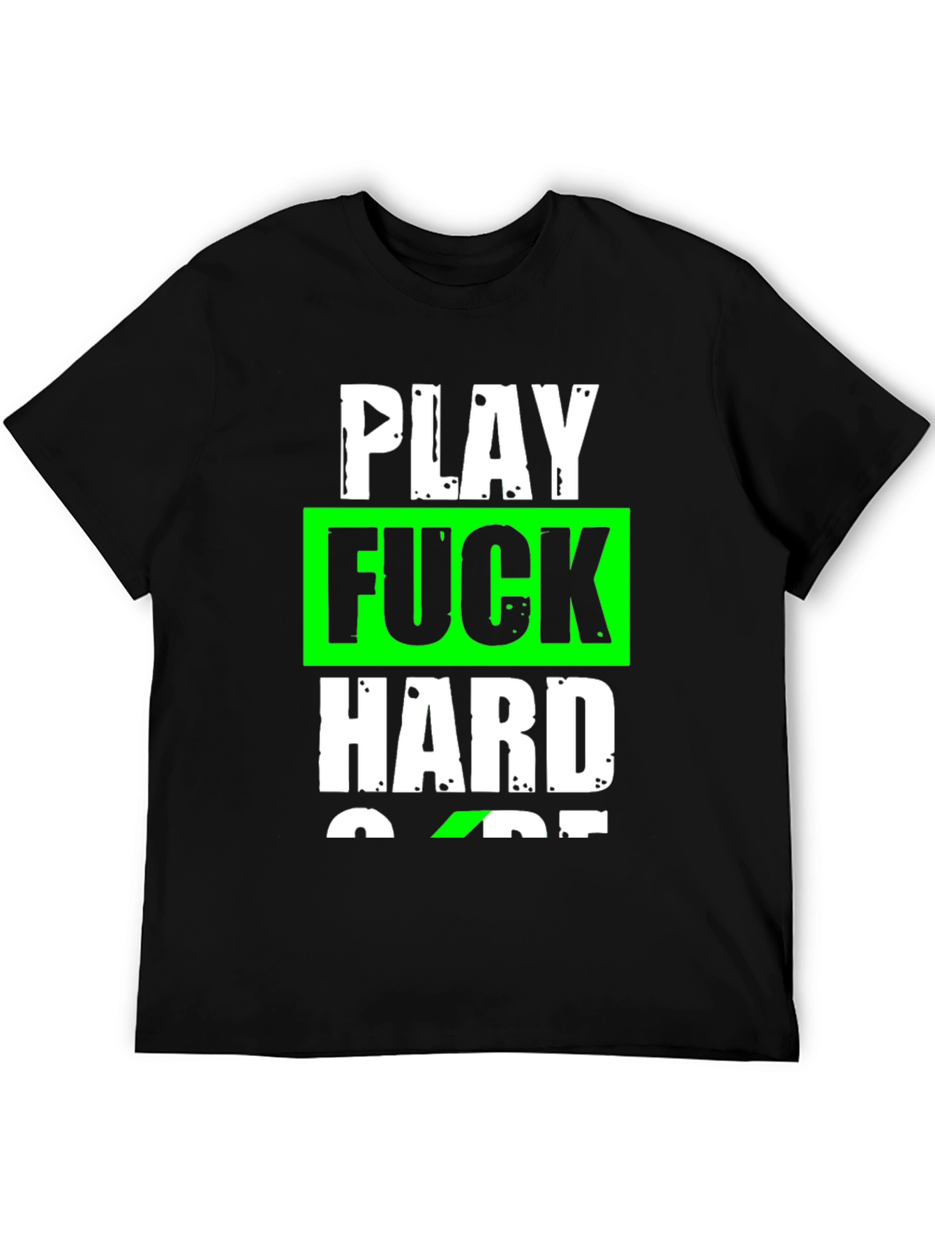 Play Hard T-Shirt - Bold Graphic Tee