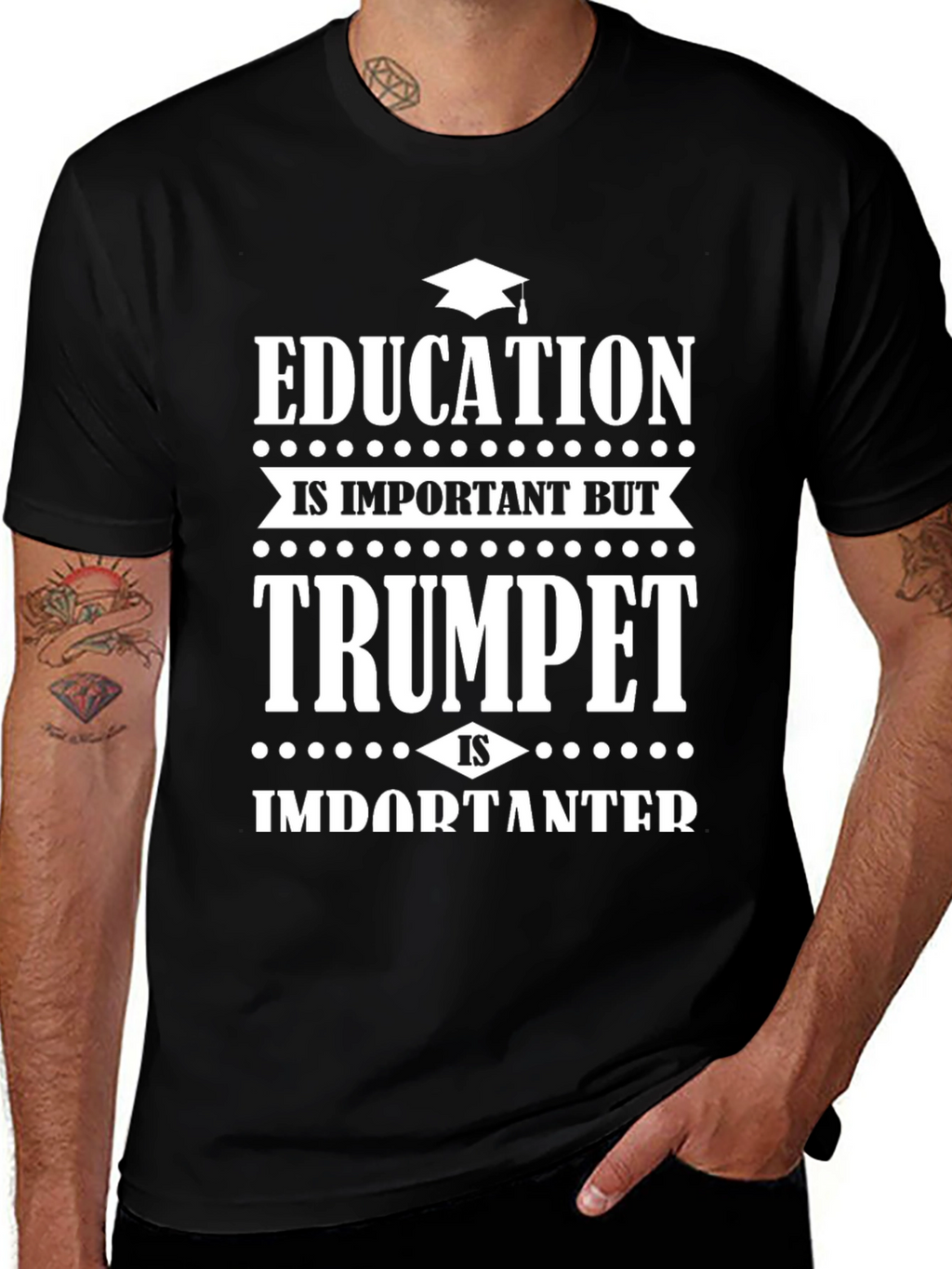 Trumpet is Importanter T-Shirt - Musician Gift