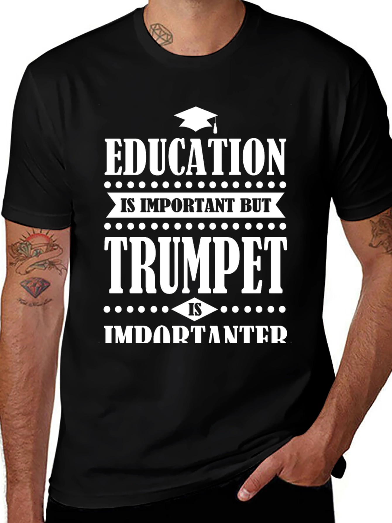 Trumpet is Importanter T-Shirt - Musician Gift