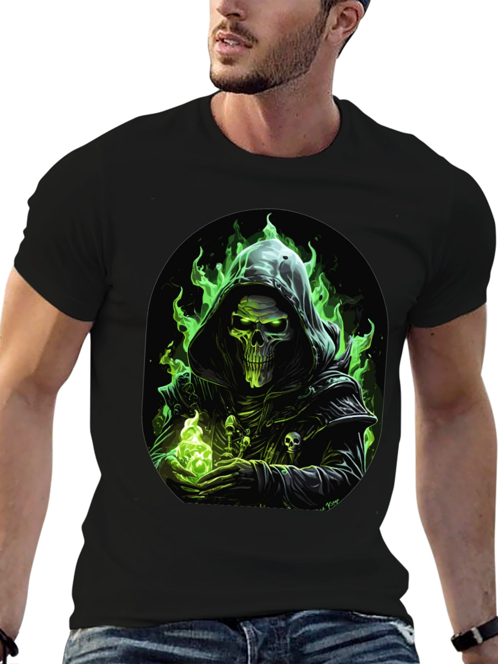 Grim Reaper Graphic T-Shirt