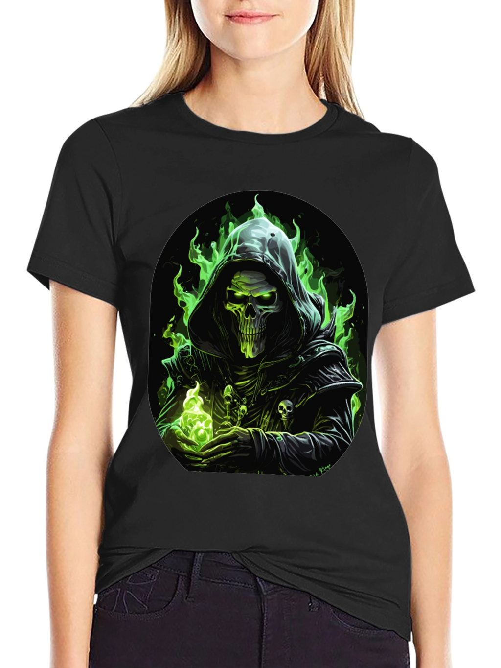 Grim Reaper Graphic T-Shirt
