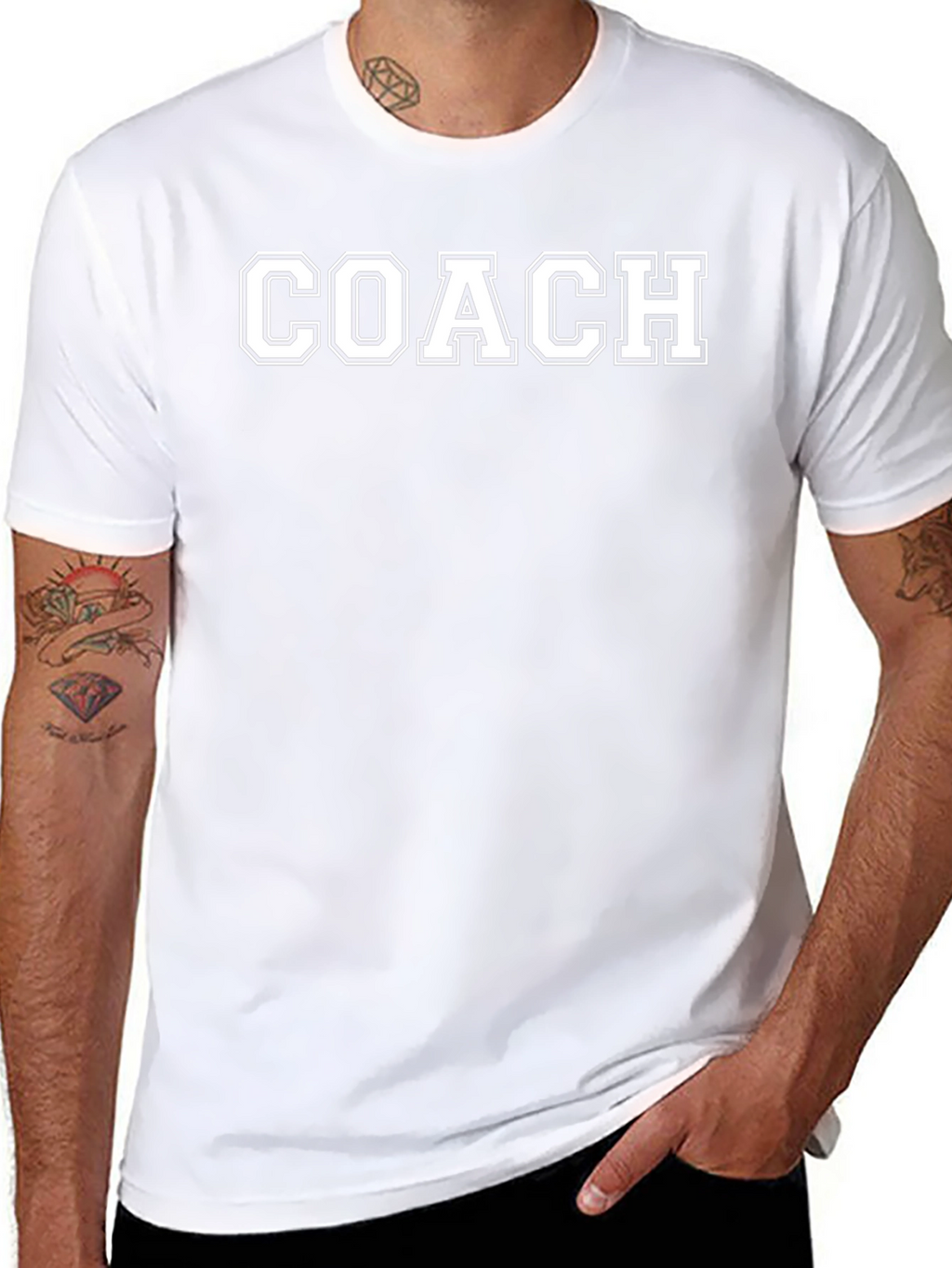 Coach Graphic T-Shirt - Black