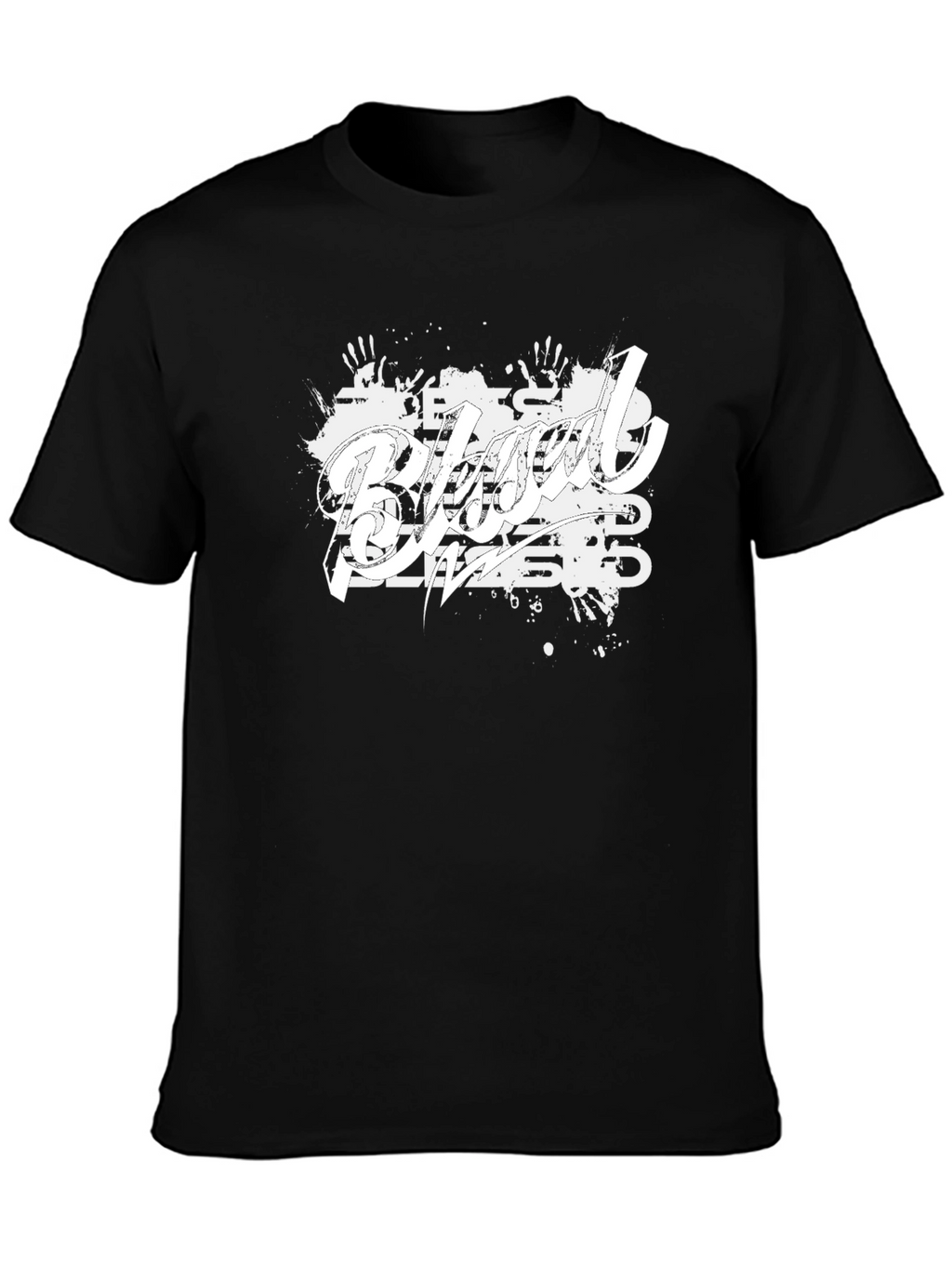 Blessed Black Graphic T-Shirt - Trendy Casual Tee