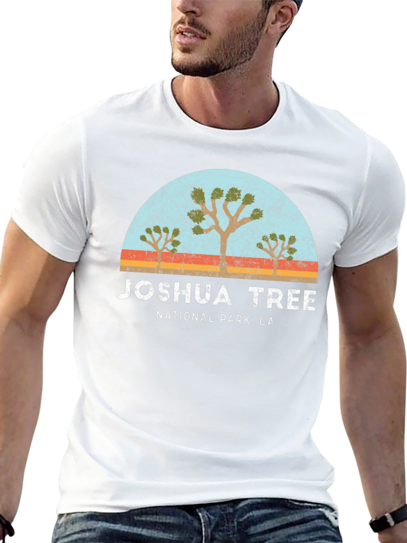 Joshua Tree National Park Black T-Shirt