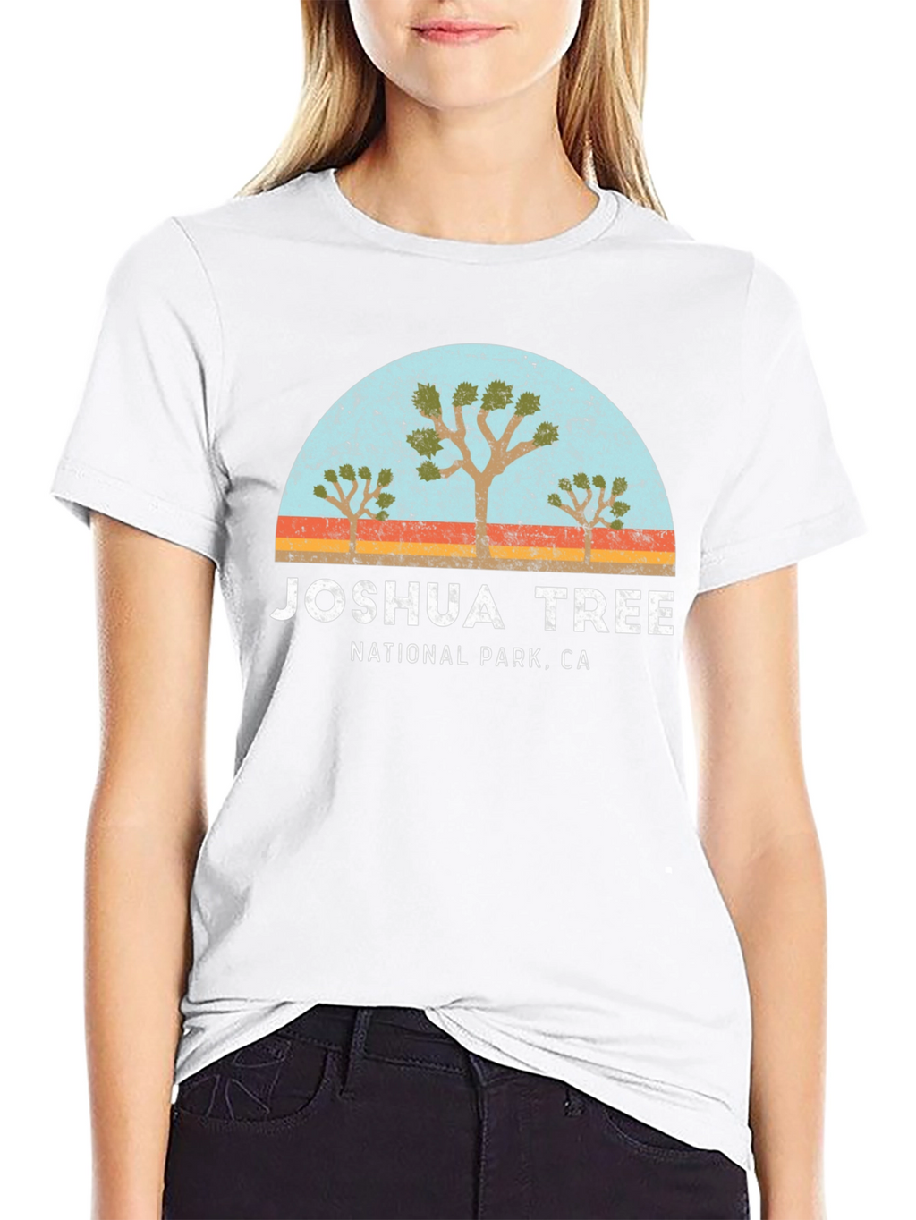 Joshua Tree National Park Black T-Shirt