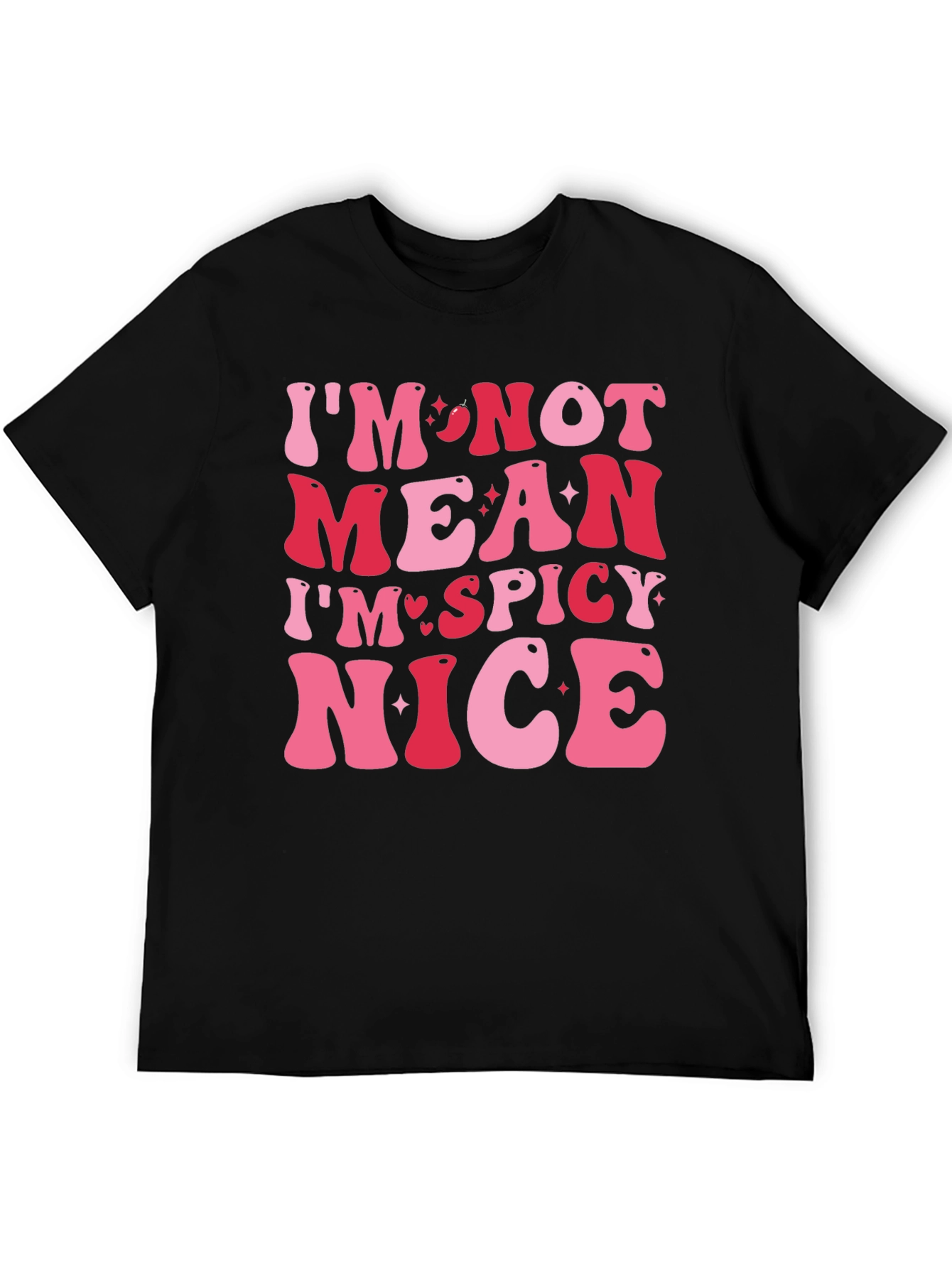 Spicy Nice Graphic Tee - Trendy Slogan T-Shirt