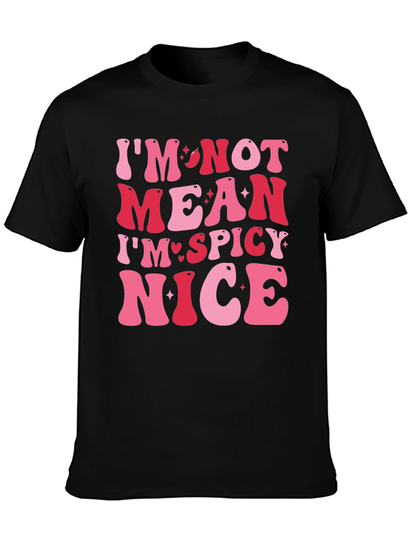 Spicy Nice Graphic Tee - Trendy Slogan T-Shirt