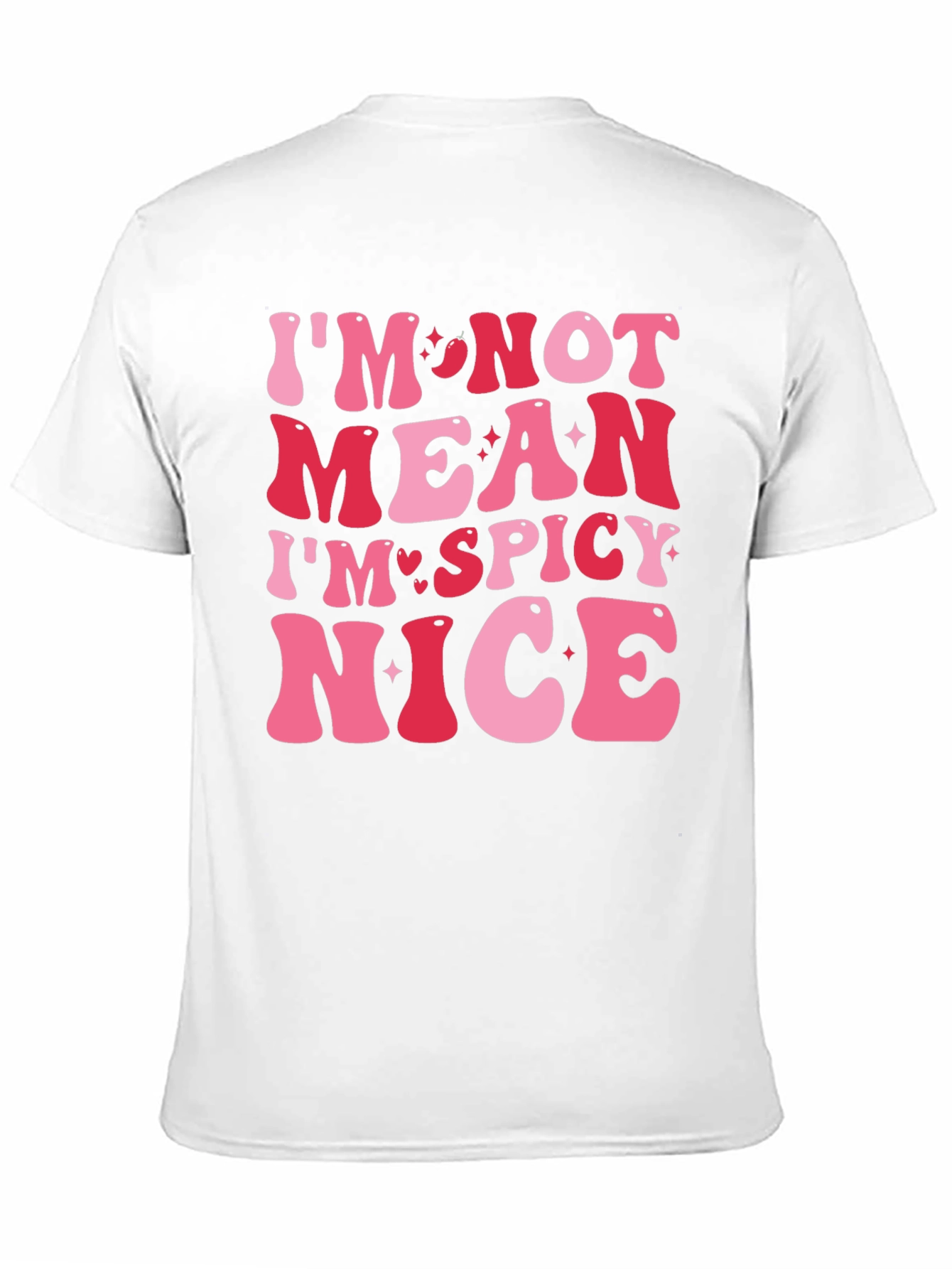 Spicy Nice Graphic Tee - Trendy Slogan T-Shirt