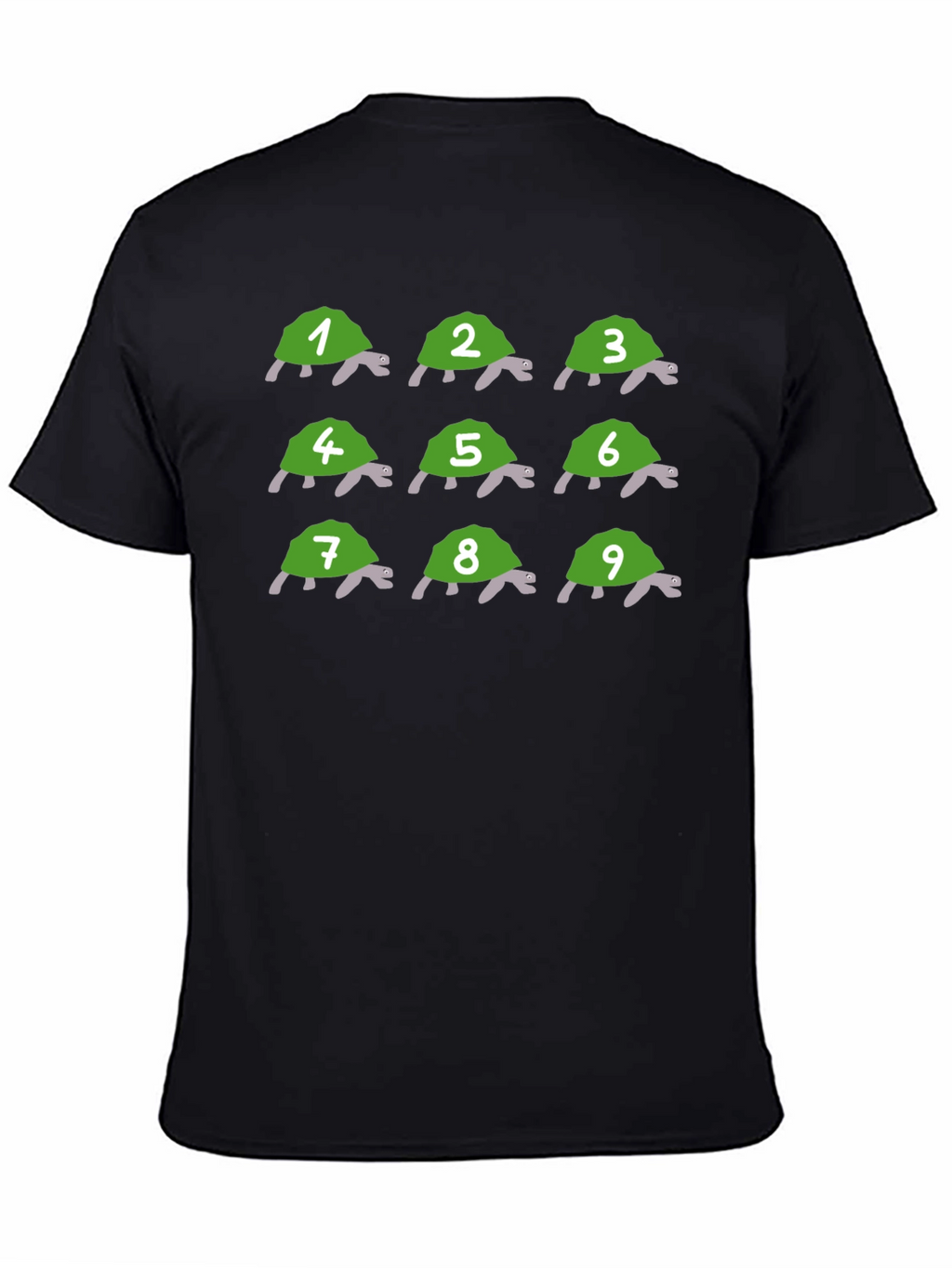 Turtle Number T-Shirt
