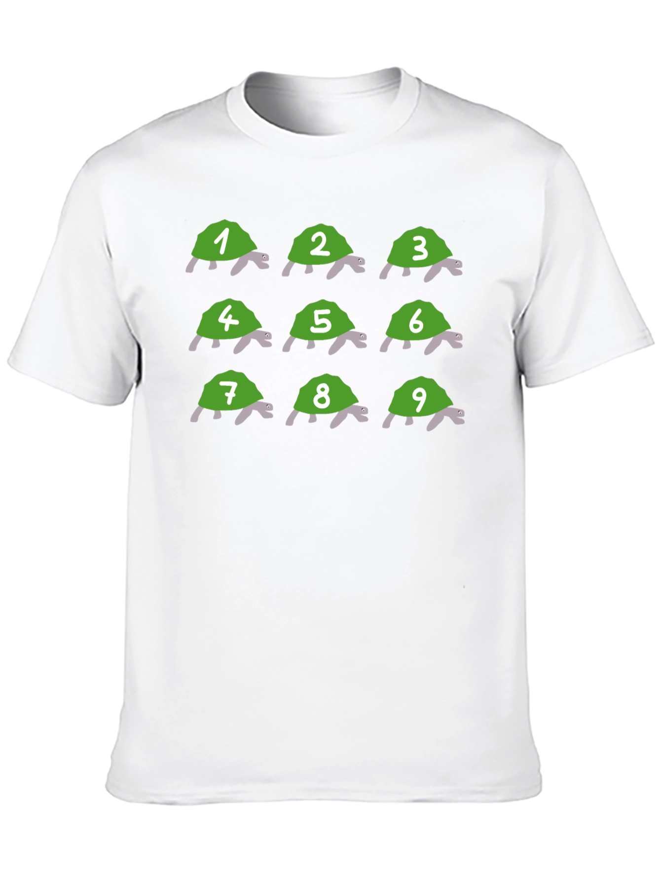 Turtle Number T-Shirt