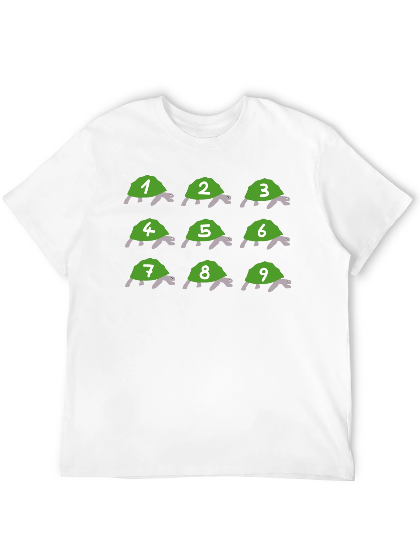 Turtle Number T-Shirt