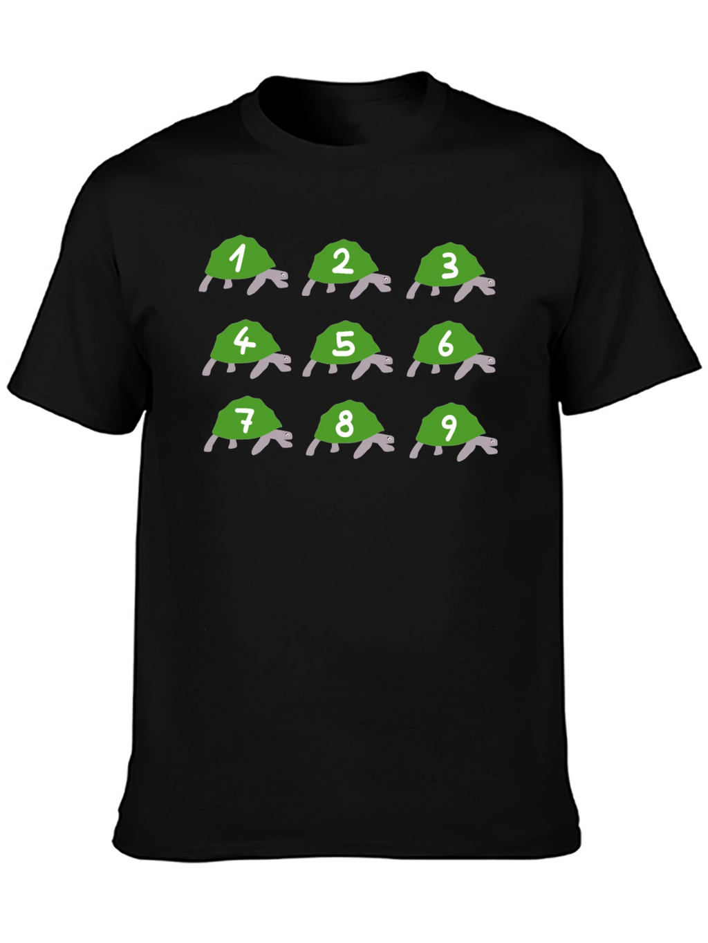 Turtle Number T-Shirt