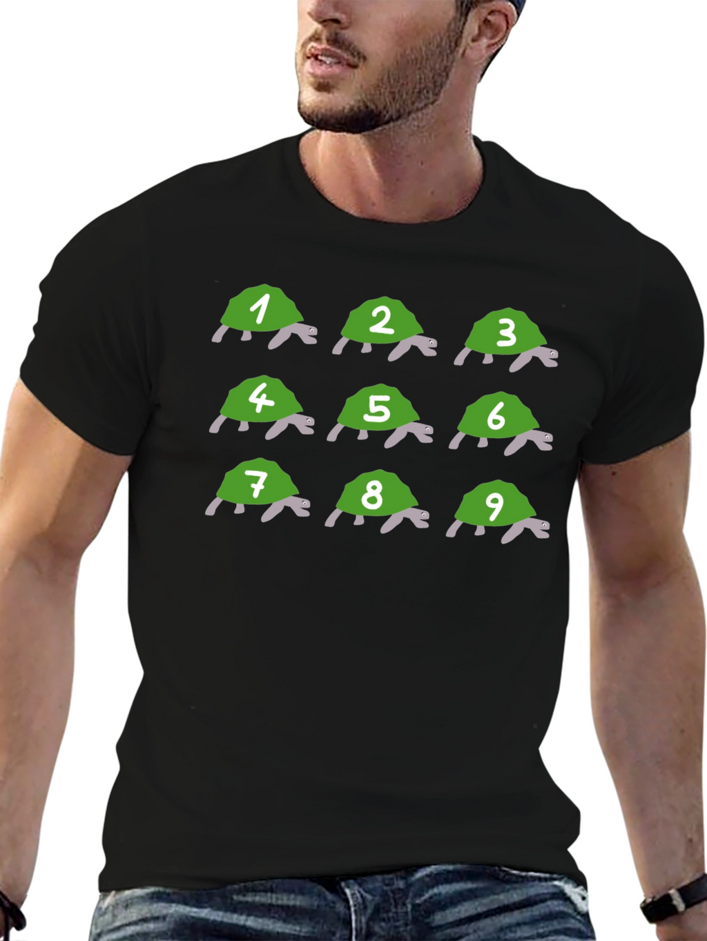 Turtle Number T-Shirt