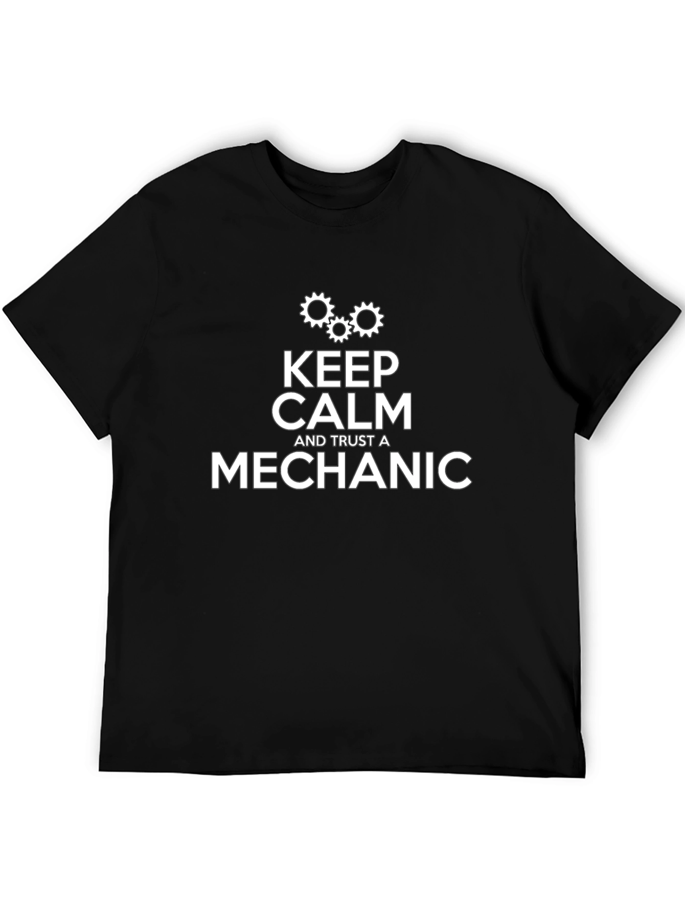 Keep Calm & Trust a Mechanic Graphic Tee