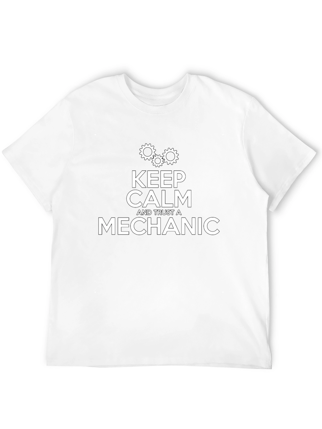 Keep Calm & Trust a Mechanic Graphic Tee